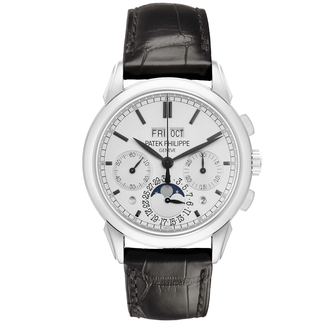 Grand Complications (Reference 5270G-001). A 41mm white gold manual