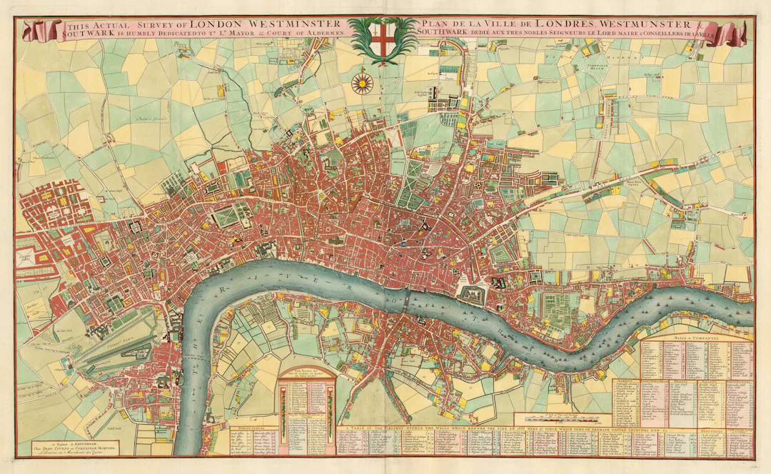 Dutch Map of London