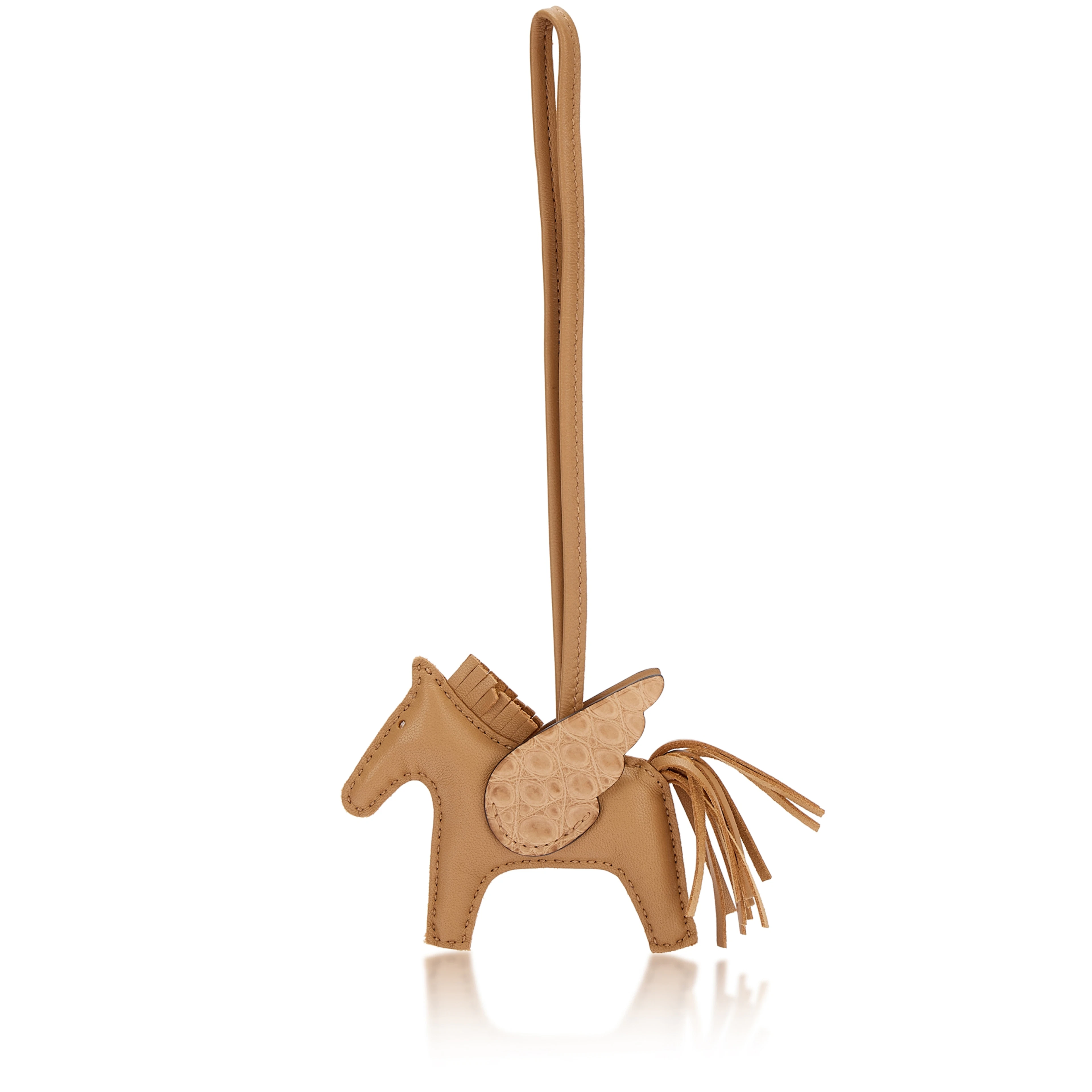 Chai Matte Alligator and Milo Lambskin GriGri Rodeo Pegase Charm PM, 2022