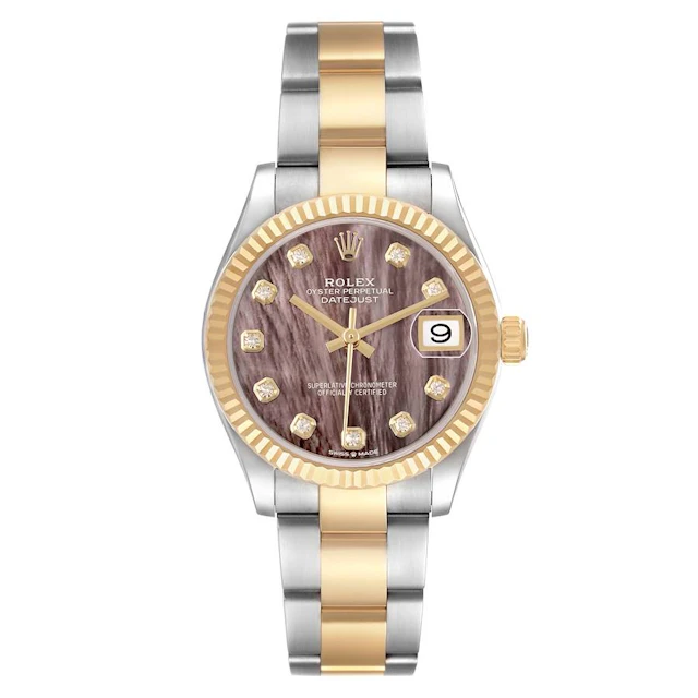 Datejust (Reference 278273). A 31mm unworn yellow gold stainless steel