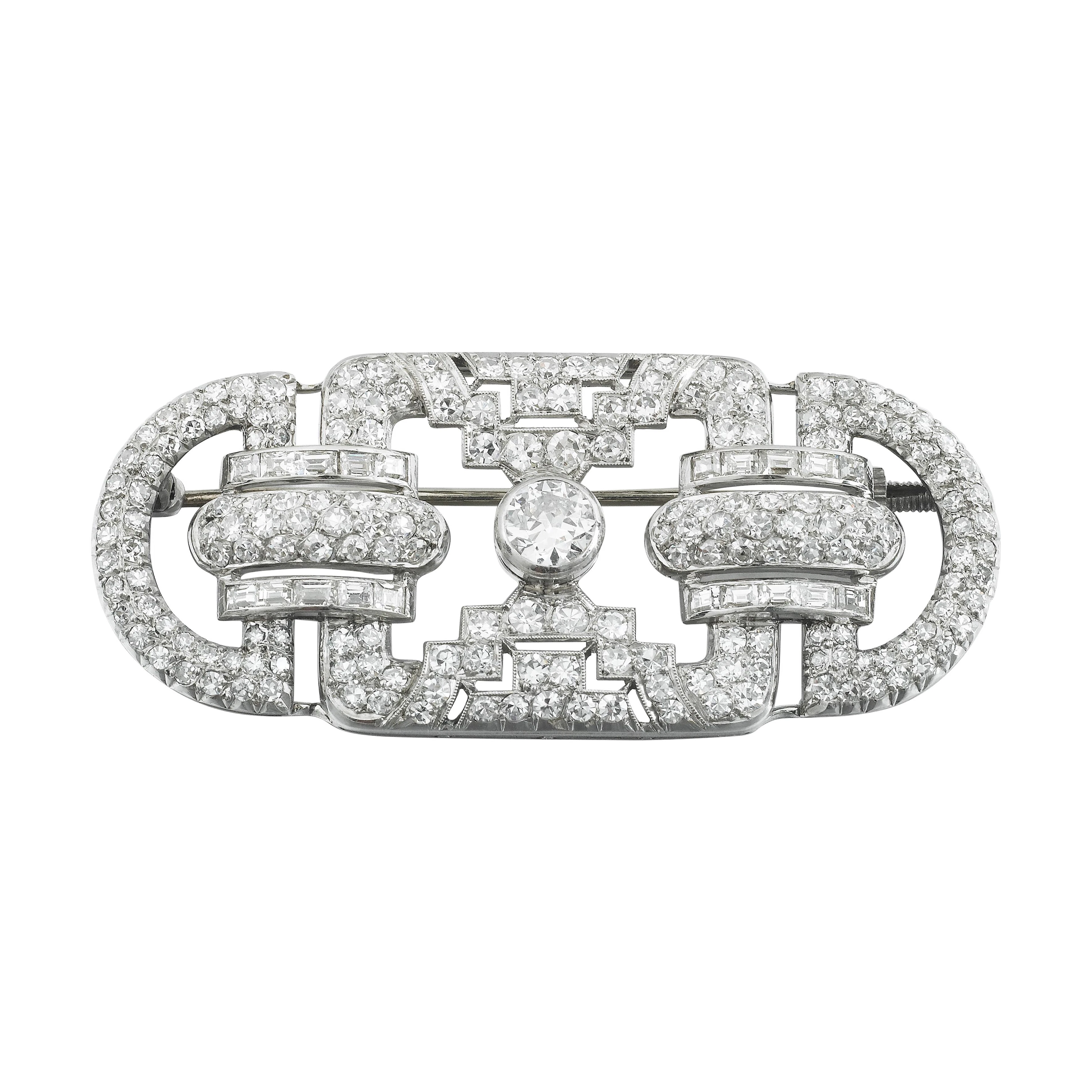Broche diamants | Diamond brooch