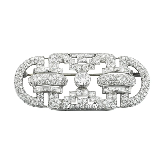 Broche diamants | Diamond brooch