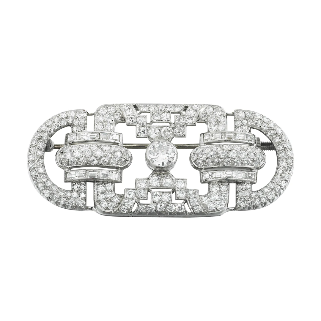 Broche diamants | Diamond brooch