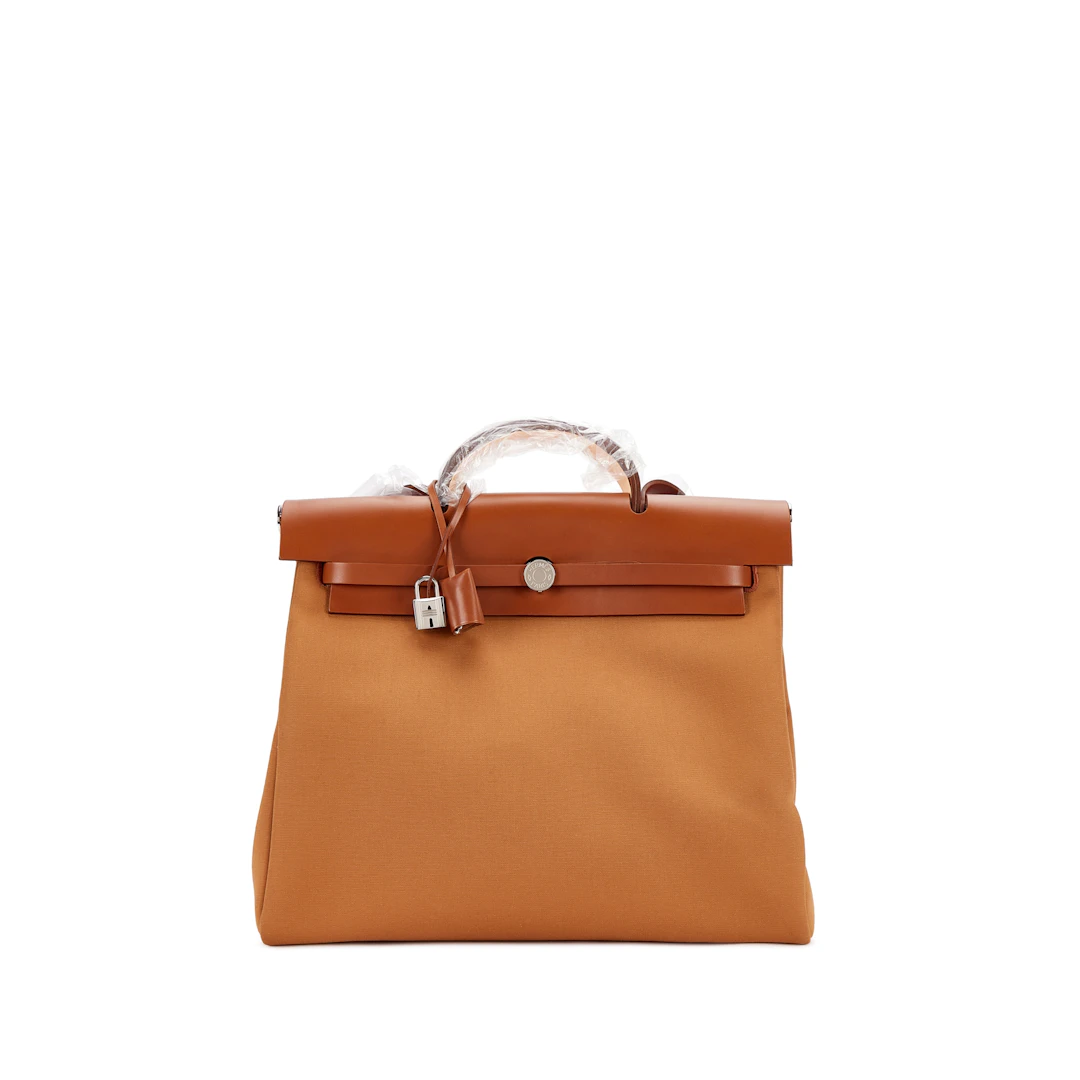 Fauve Vache Hunter and Dune and Magnolia Toile Verso Herbag Zip 39