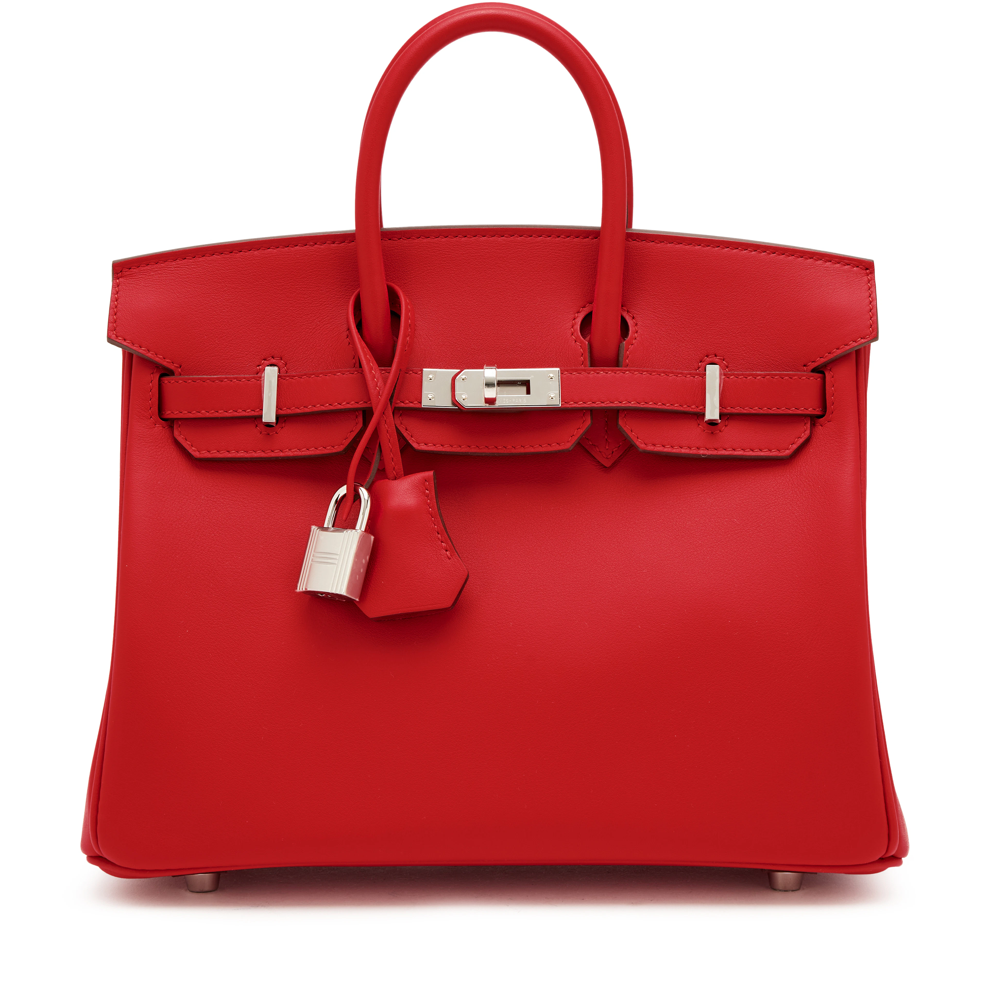 Rouge de Coeur Swift Birkin 25 Palladium Hardware, 2026