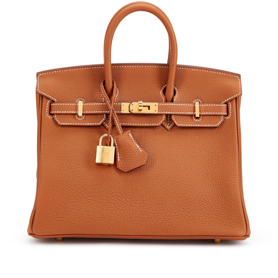 Gold Togo Birkin 25 Gold Hardware, 2026