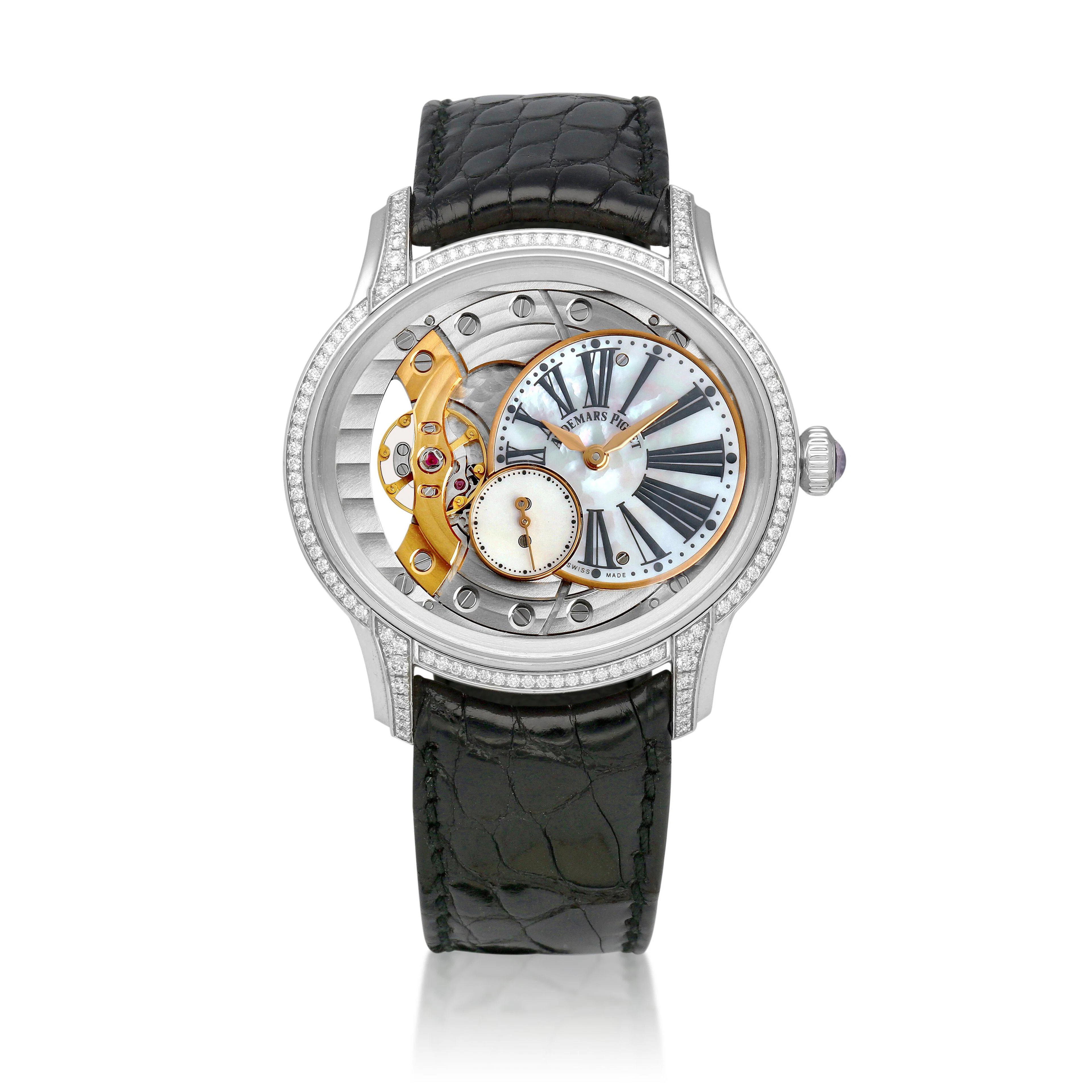Millenary (Reference 77247BC.ZZ.A813CR.01). A 35.5mm white gold diamond-set