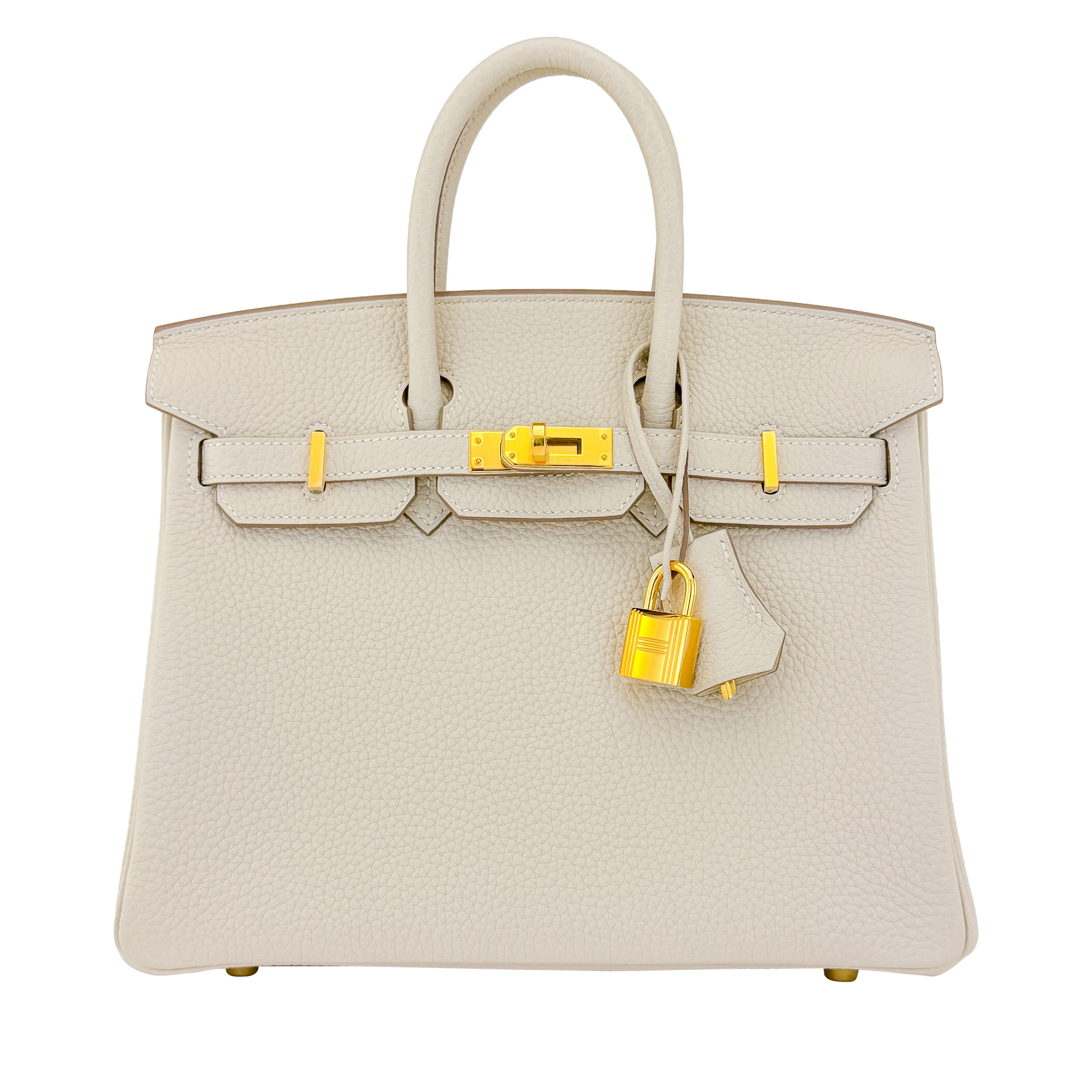 Craie Togo Birkin 25 Gold Hardware, 2026