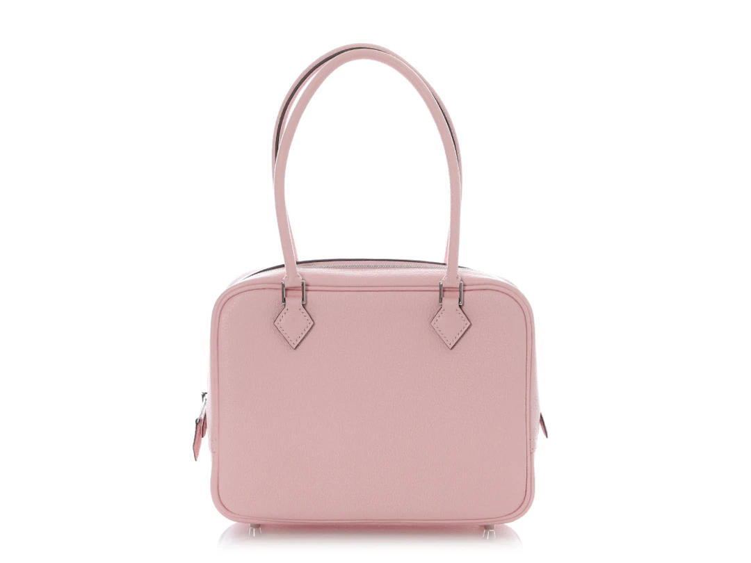 Rose Sakura Chèvre Mysore Mini Plume Palladium Hardware, 2026