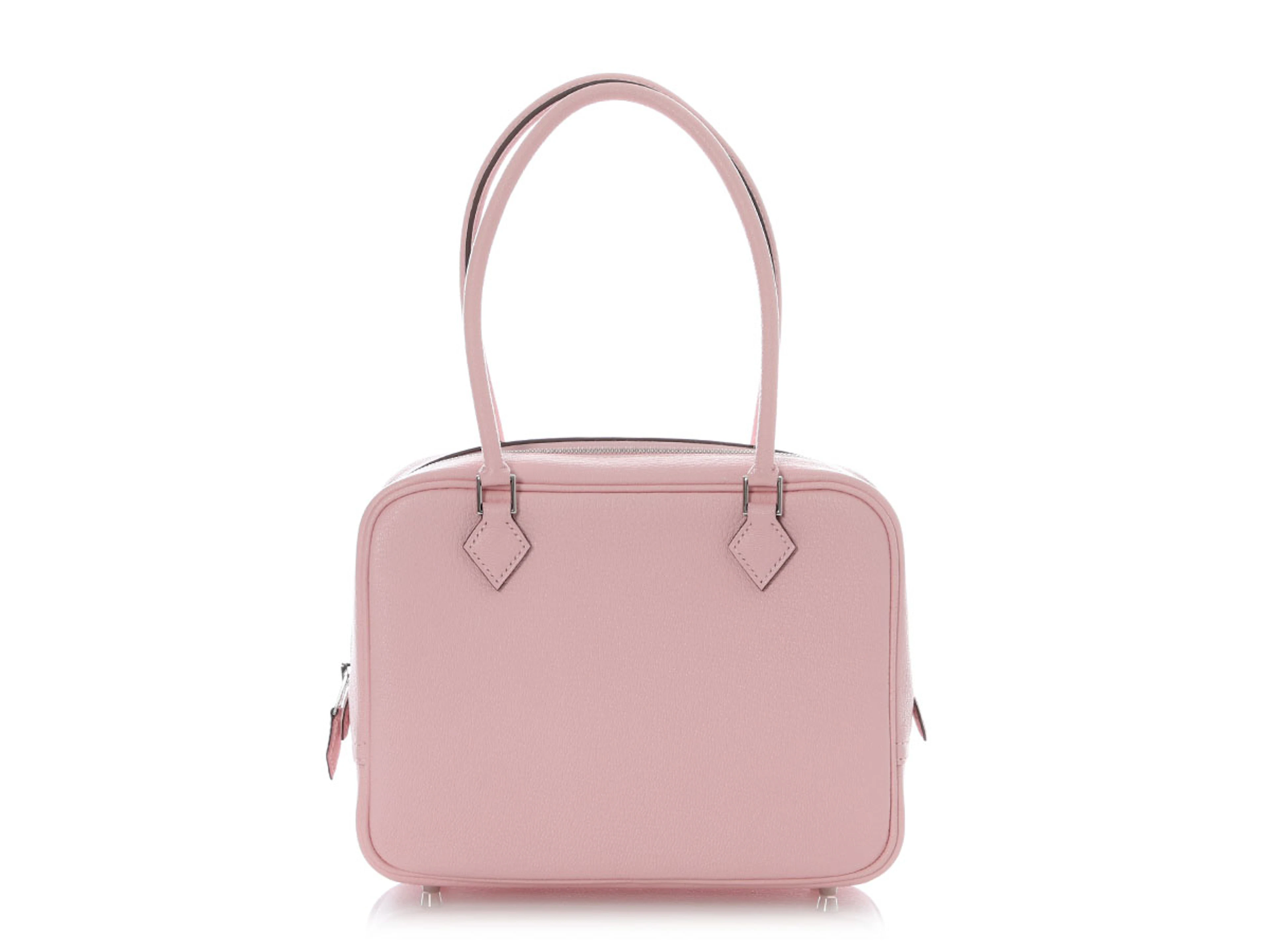 Rose Sakura Chèvre Mysore Mini Plume Palladium Hardware, 2026