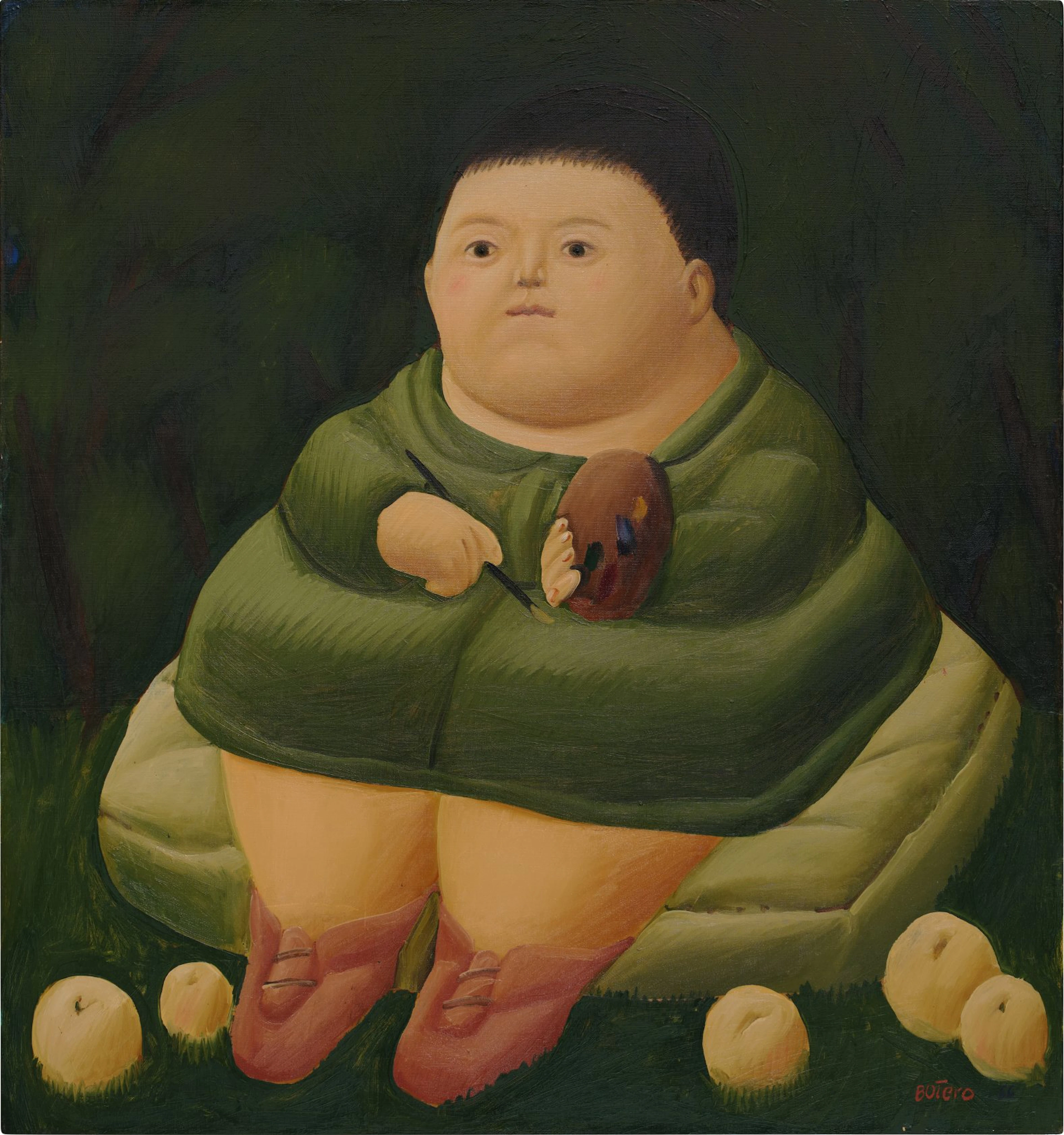 Autorretrato a la edad de 1 año