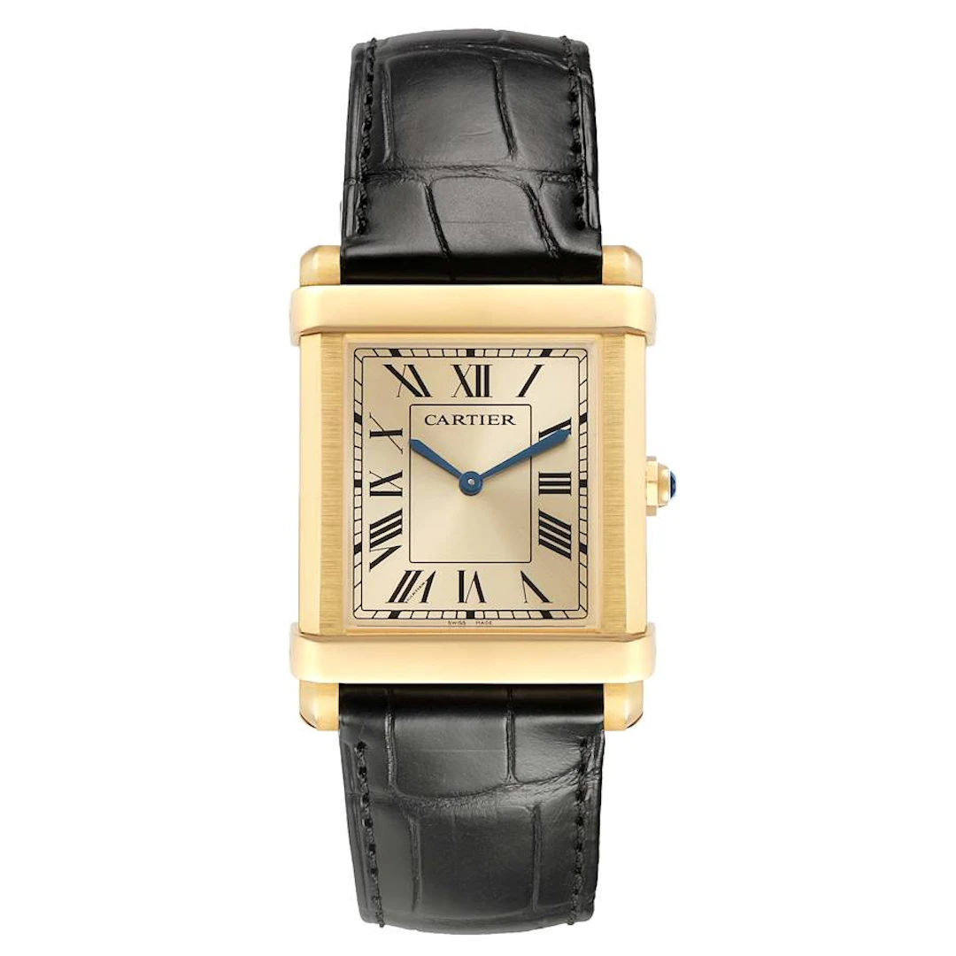 Tank Chinoise Limited Edition (Reference WGTA0088). A 39.49mm yellow