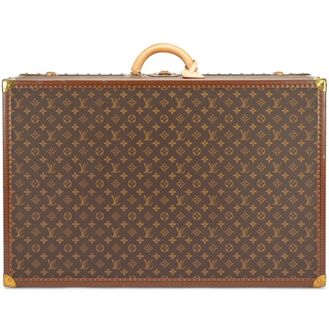 Monogram Alzer 75 Trunk Brass Hardware, 2010s