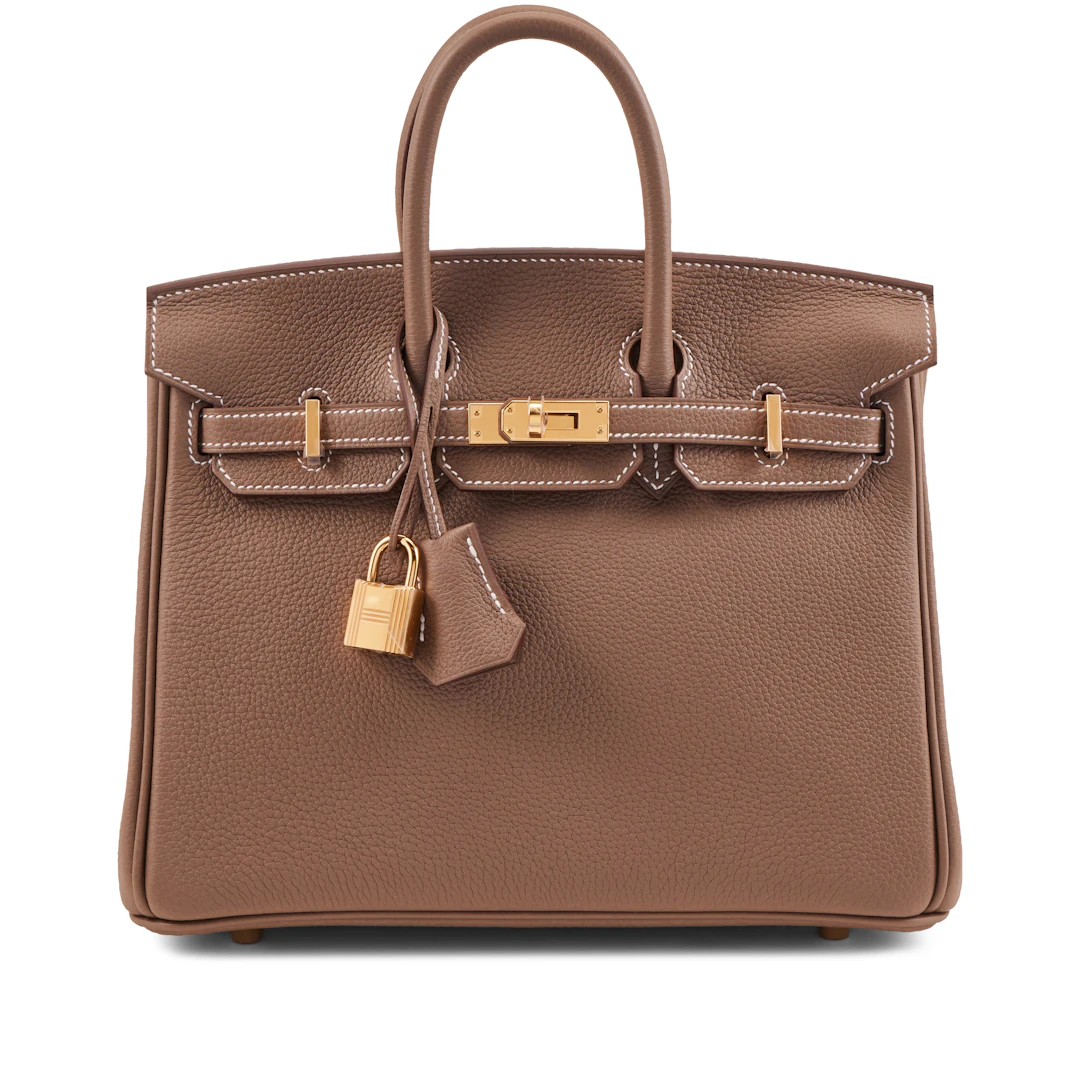Etoupe Togo Birkin 25 Gold Hardware, 2026
