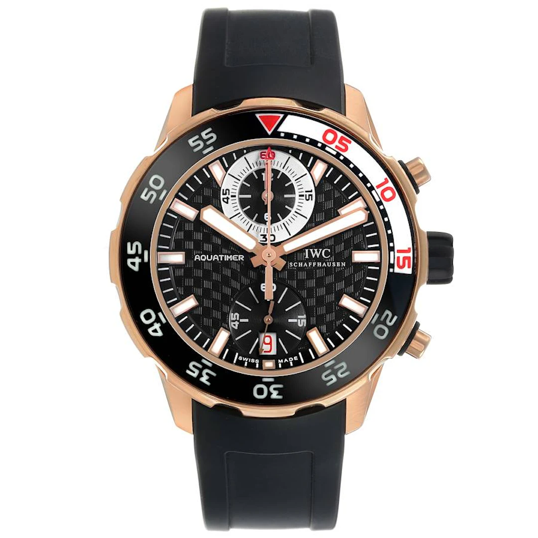 Aquatimer (Reference IW376903). A 44mm rose gold automatic wristwatch