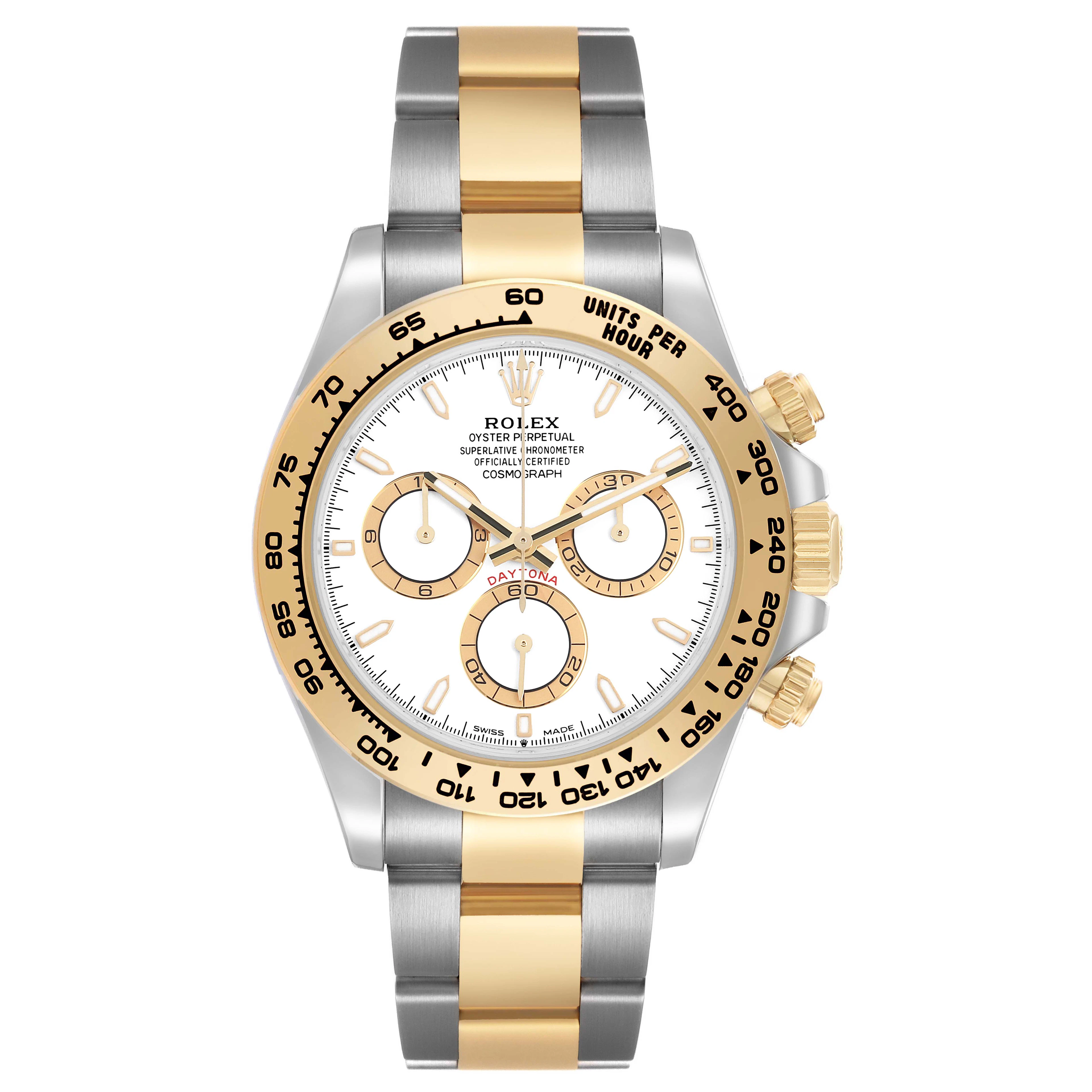 Cosmograph Daytona (Reference 126503). A 40mm stainless steel yellow