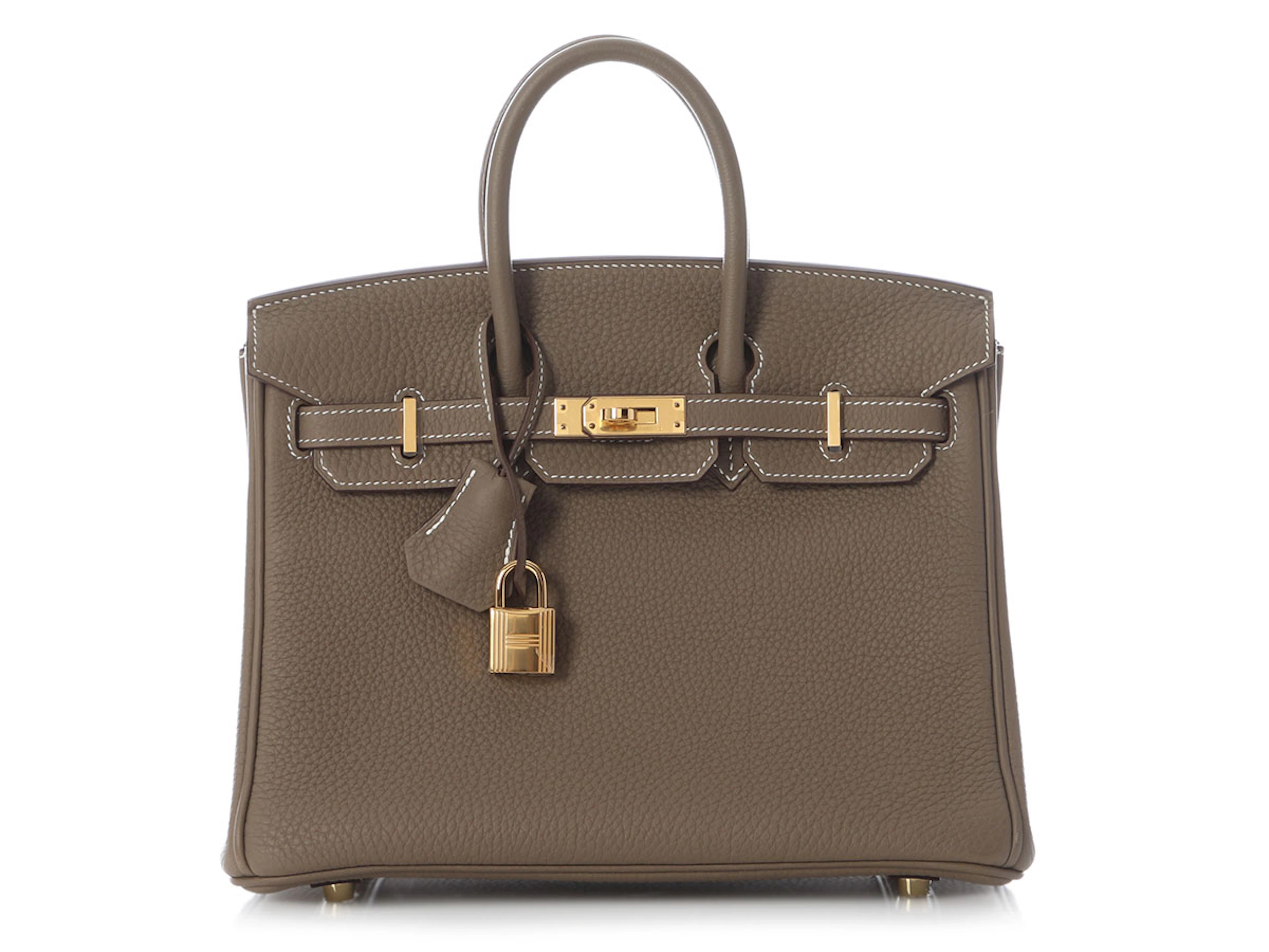 Etoupe Togo Birkin 25 Gold Hardware, 2024