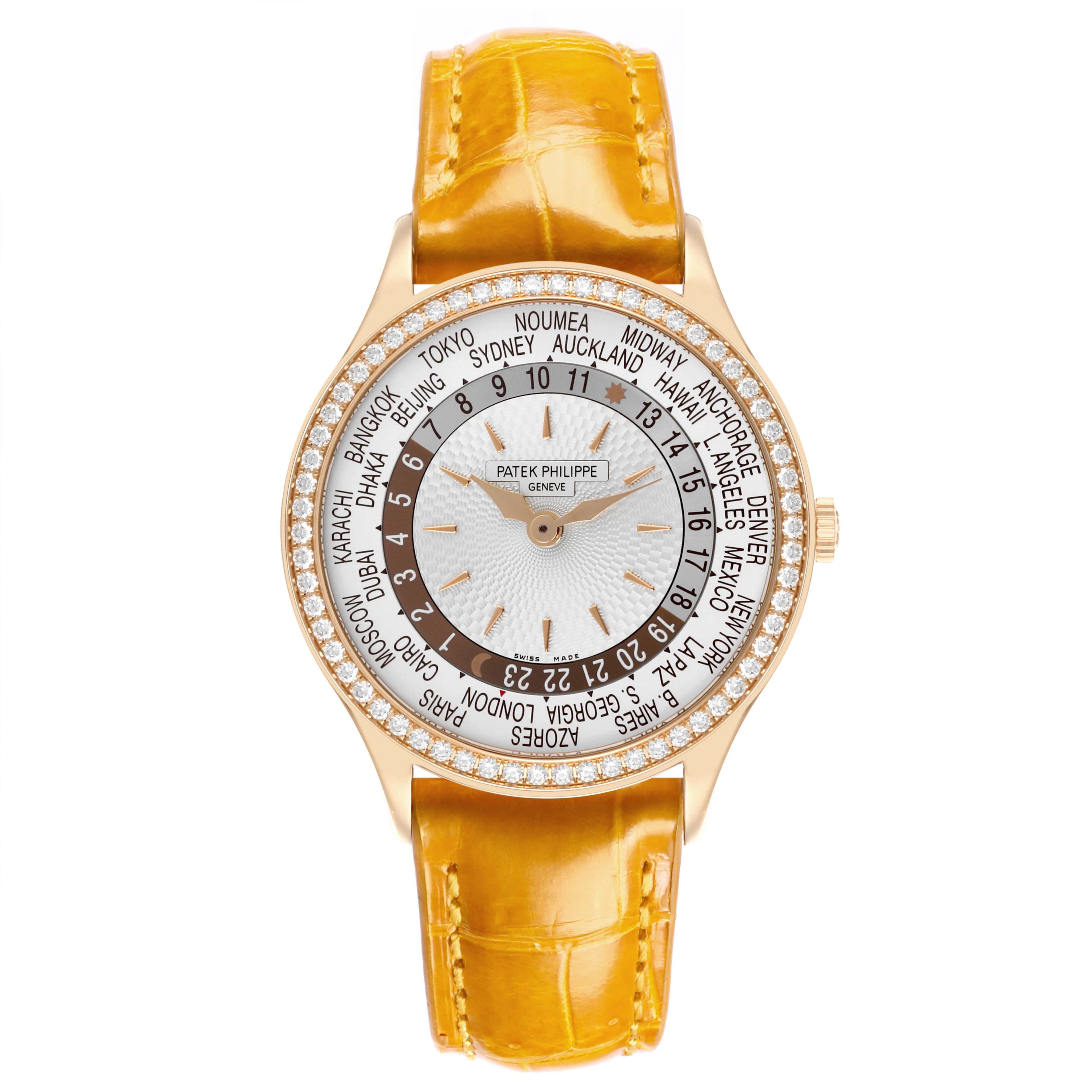Complications (Reference 7130R-013). A 36mm rose gold diamond-set