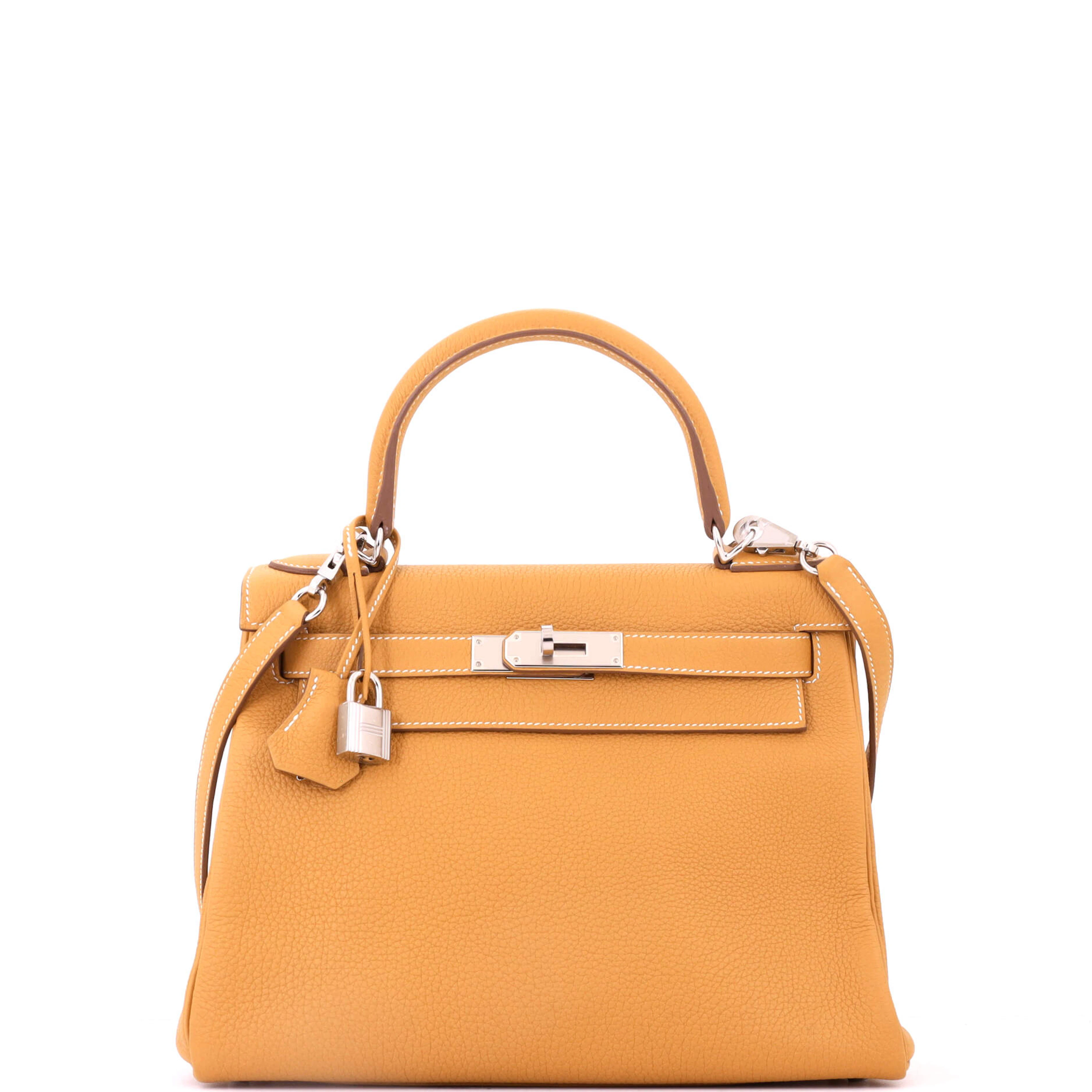 Natural Sable Togo Retourne Kelly 28 Palladium Hardware, 2023