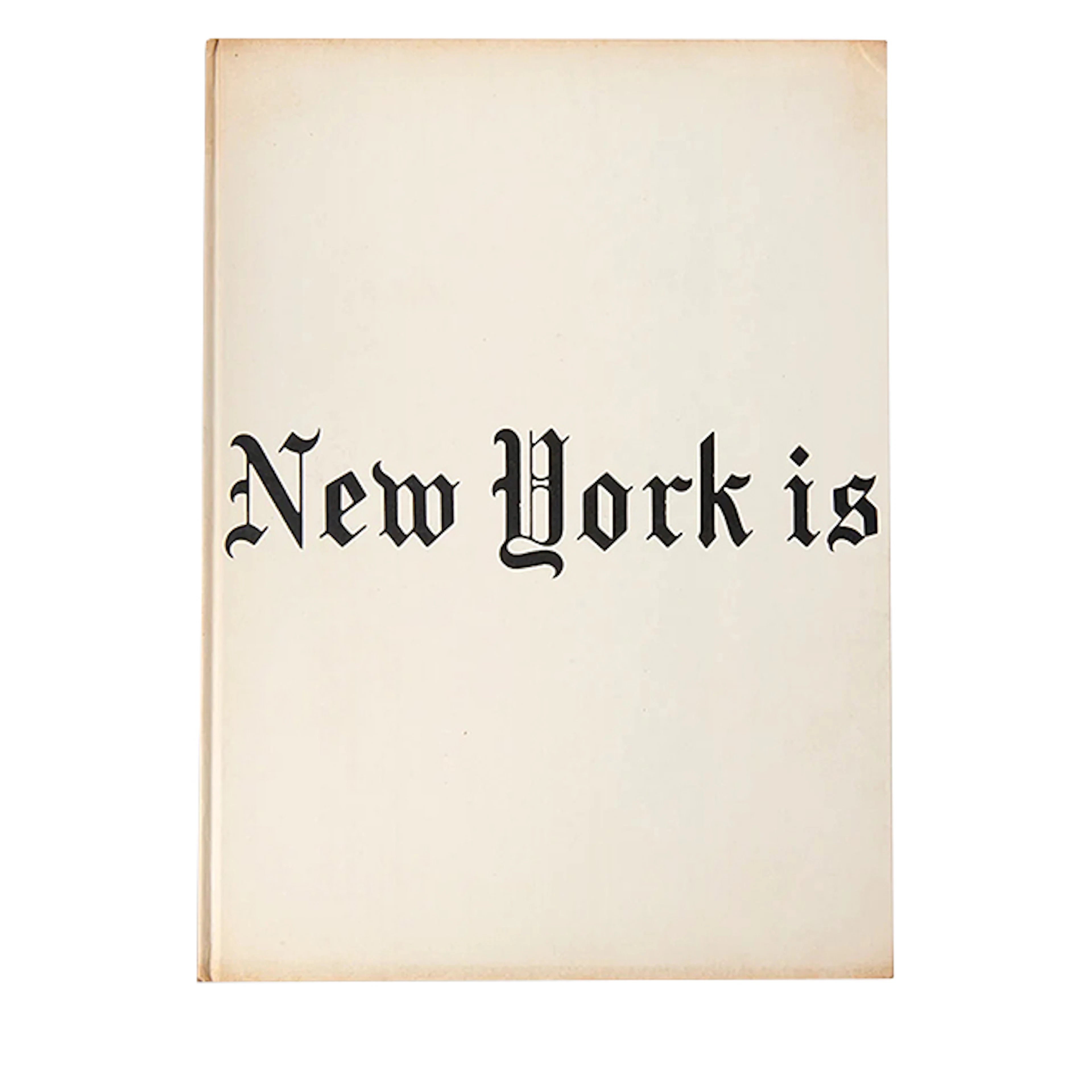 New York Is | Signed First Edition