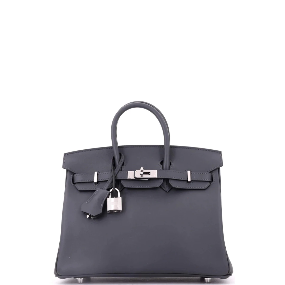 Swift Ardoise Birkin 25 Palladium Hardware, 2026
