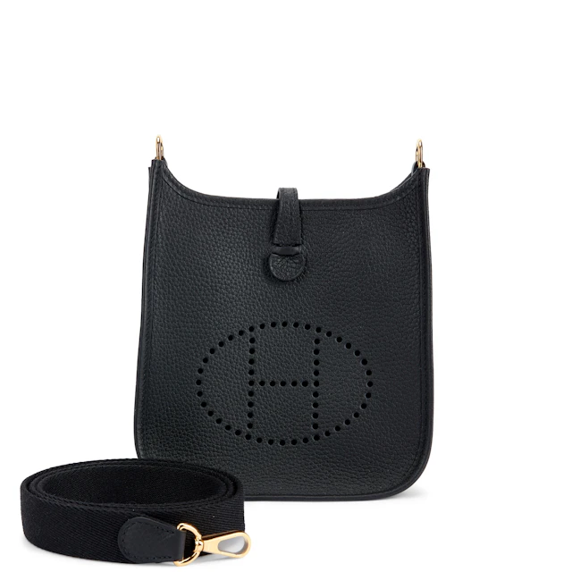 Black Clemence Mini Evelyne II TPM 16 Gold Hardware, 2024