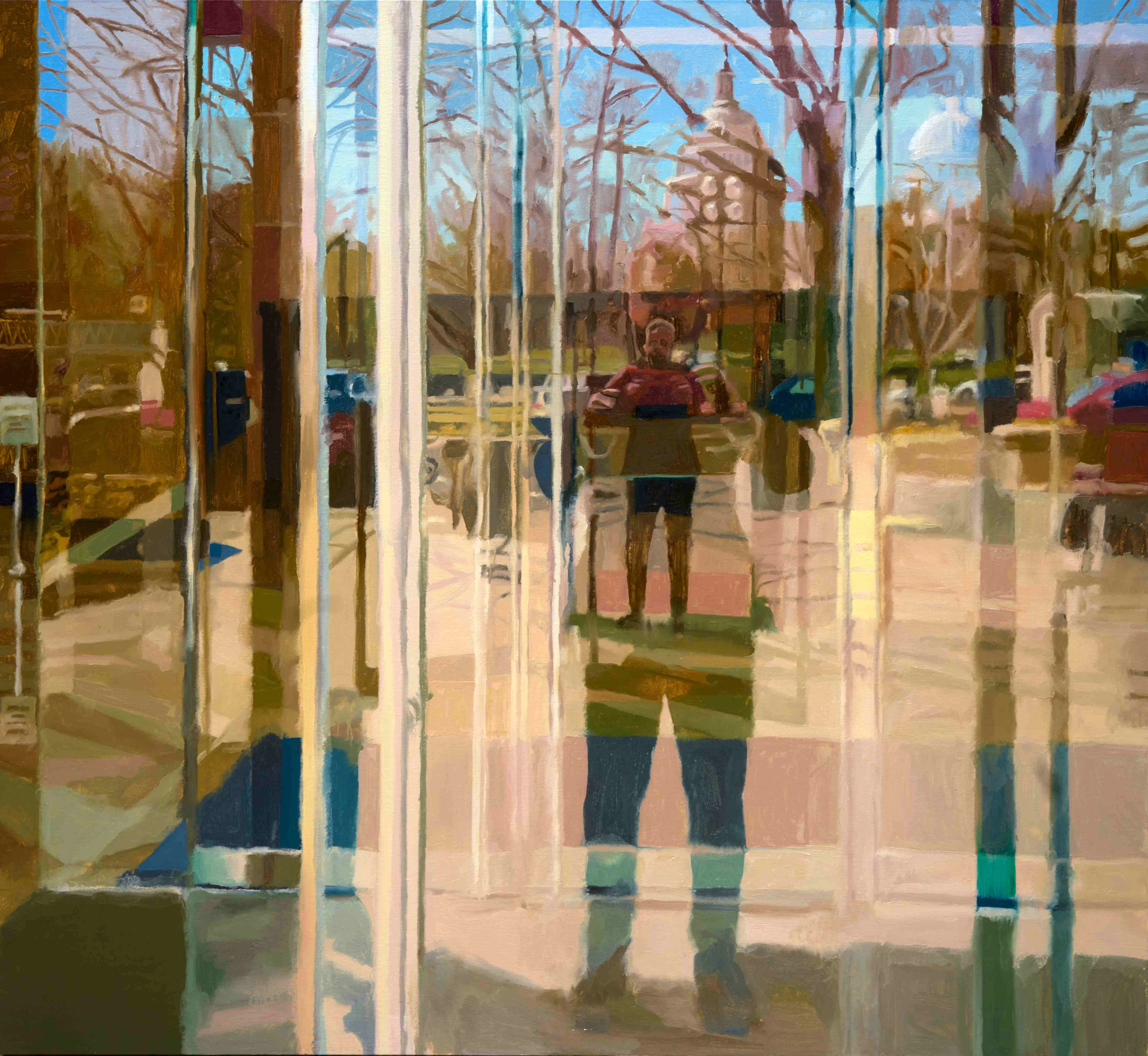 Self-Portrait (The Capitol, Washington DC)