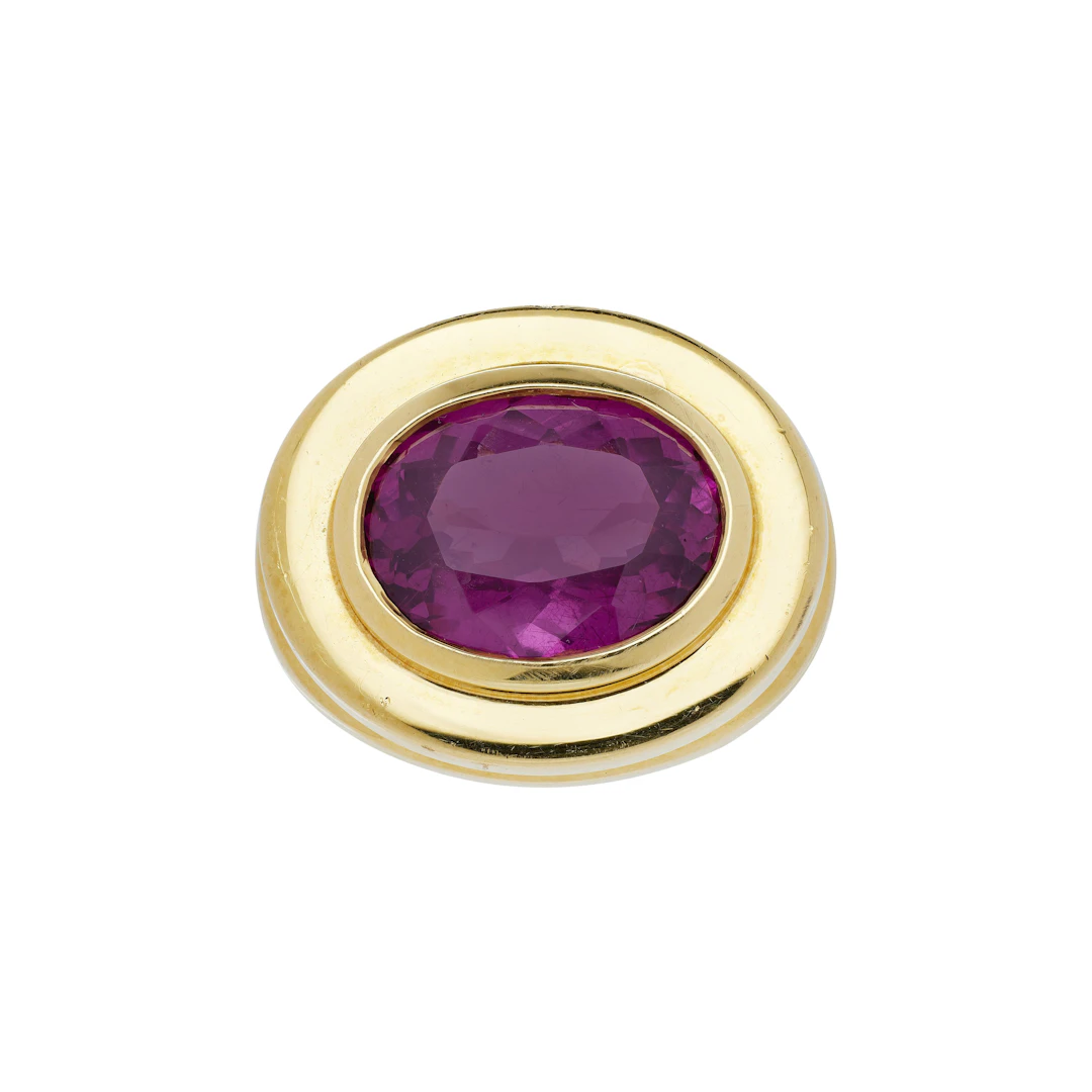 Gold and Amethyst Ring