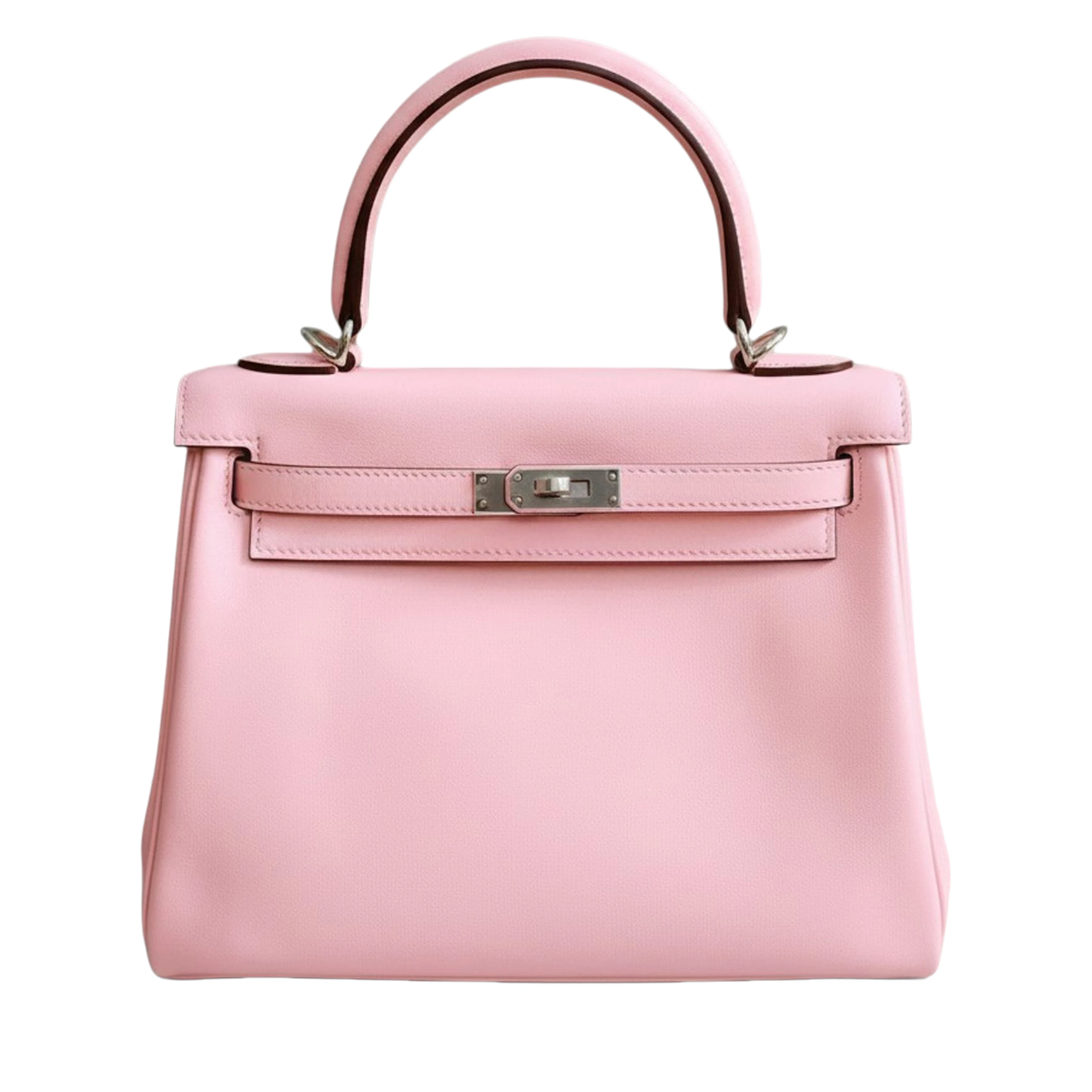 Rose Sakura Swift Retourne Kelly 25 Palladium Hardware, 2024