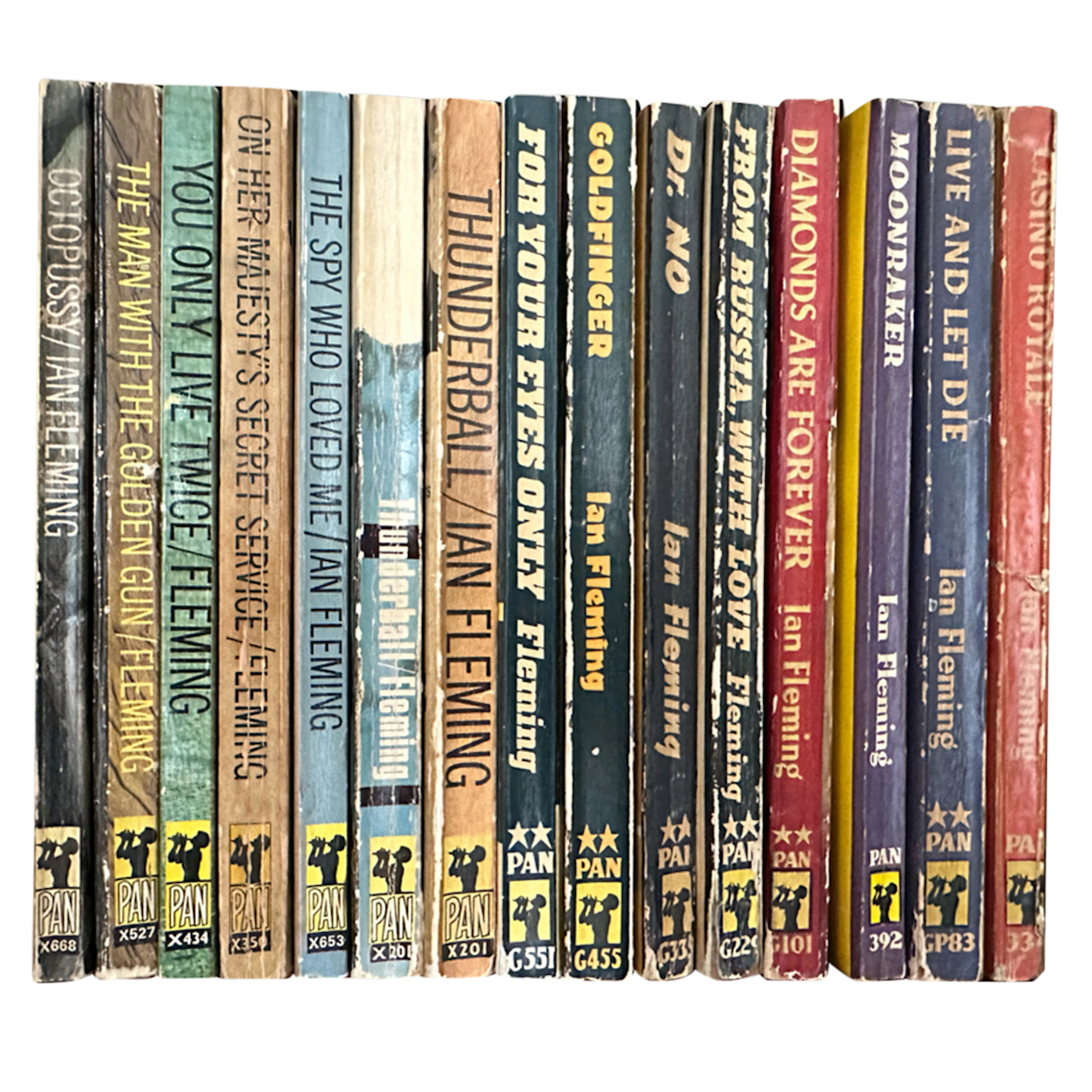 James Bond Pan Paperback Collection