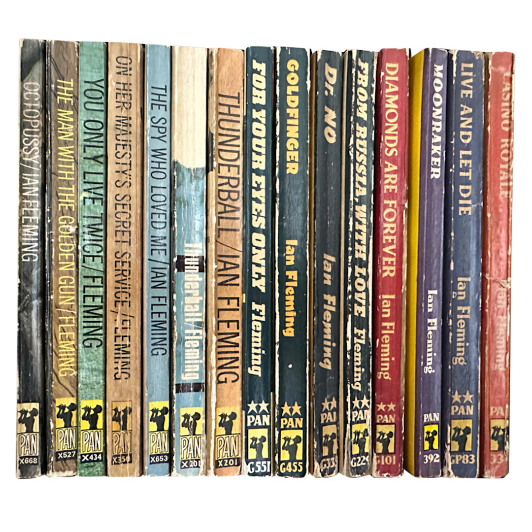 James Bond Pan Paperback Collection