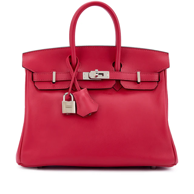 Framboise Swift Birkin 25 Palladium Hardware, 2021