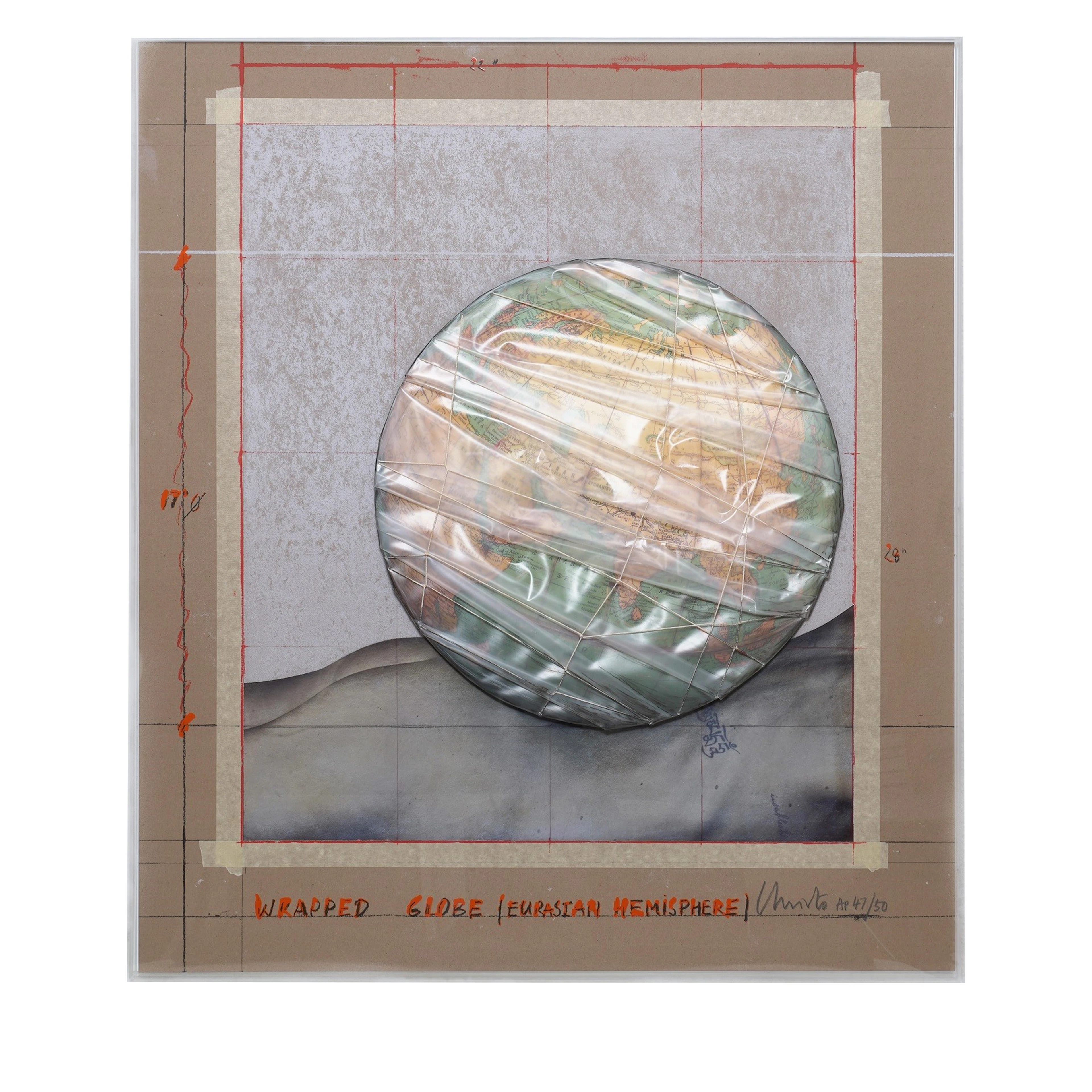 Wrapped Globe (Eurasian Hemisphere)