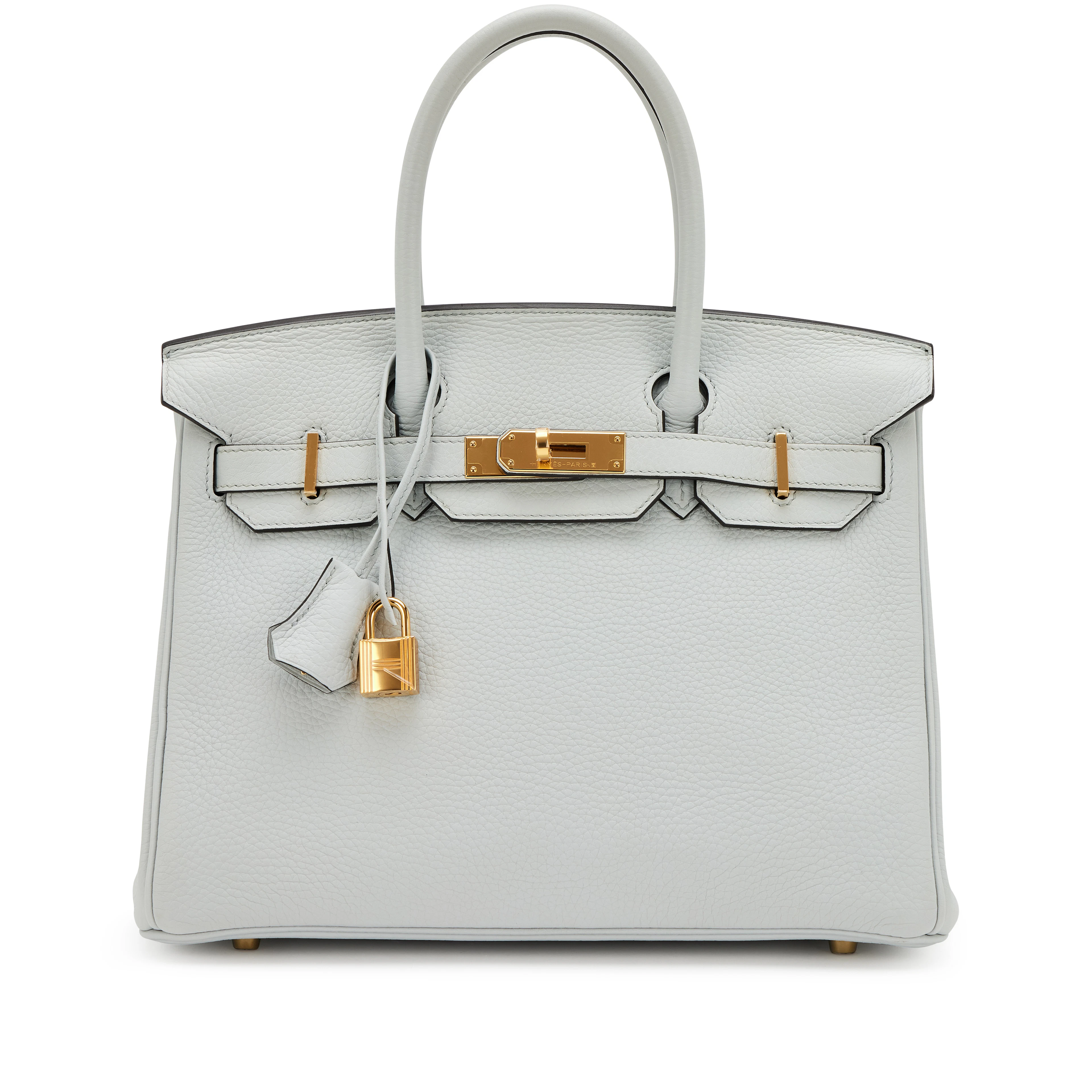 Bleu Pale Togo Birkin 30 Gold Hardware, 2018
