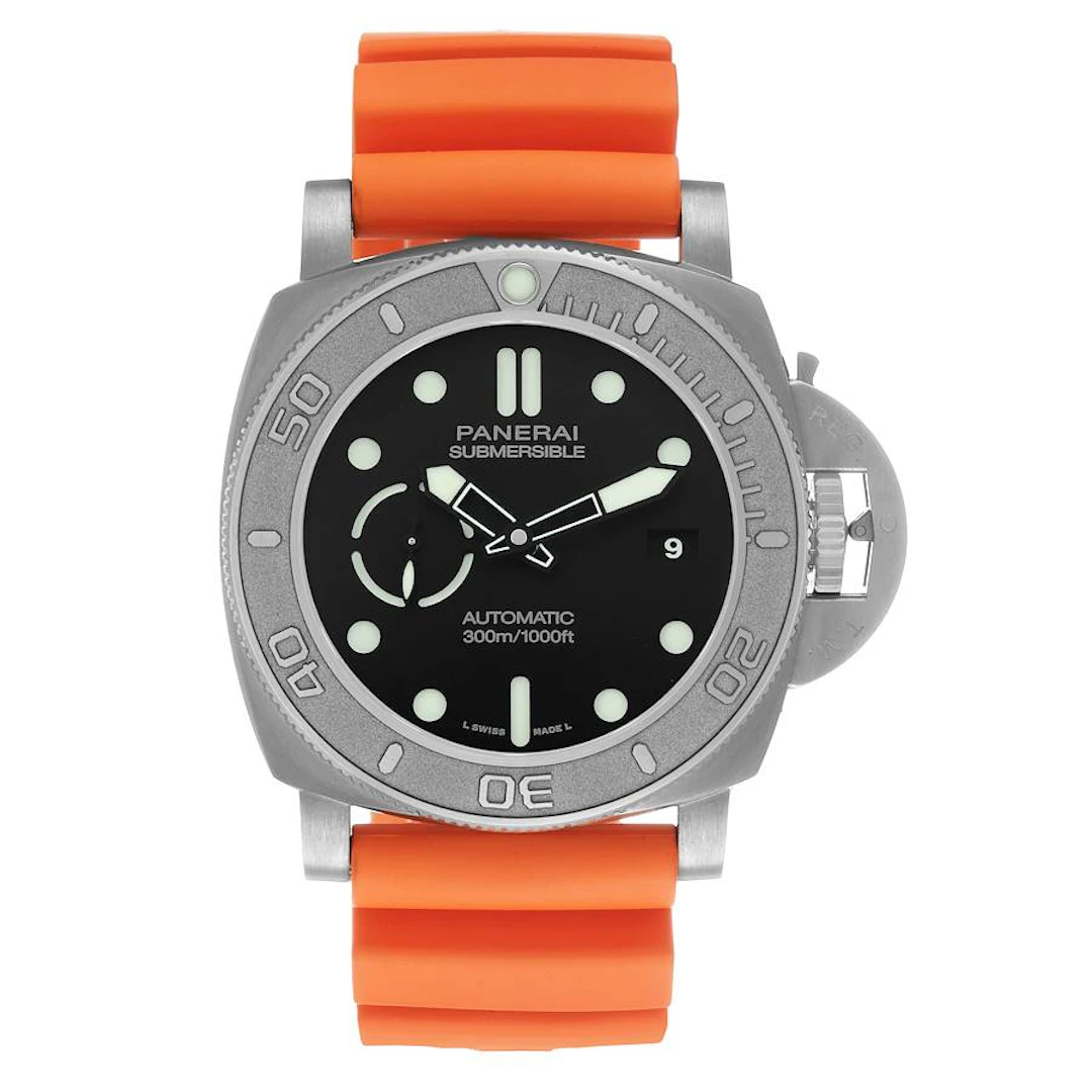 Submersible Mike Horn Edition (Reference PAM00984). A 47mm titanium