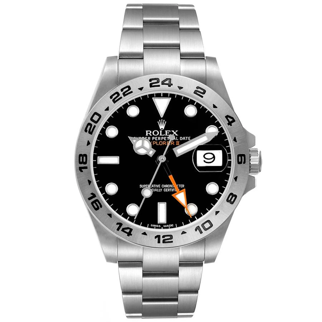 Explorer II (Reference 216570). A 42mm stainless steel automatic wristwatch