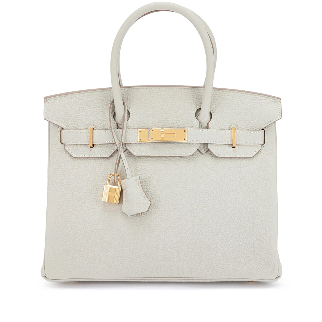 Gris Perle Togo Birkin 30 Gold Hardware, 2022