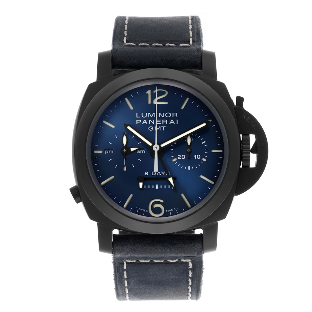 Luminor GMT Limited Edition 'Blu Notte' (Reference PAM01135). A 44mm