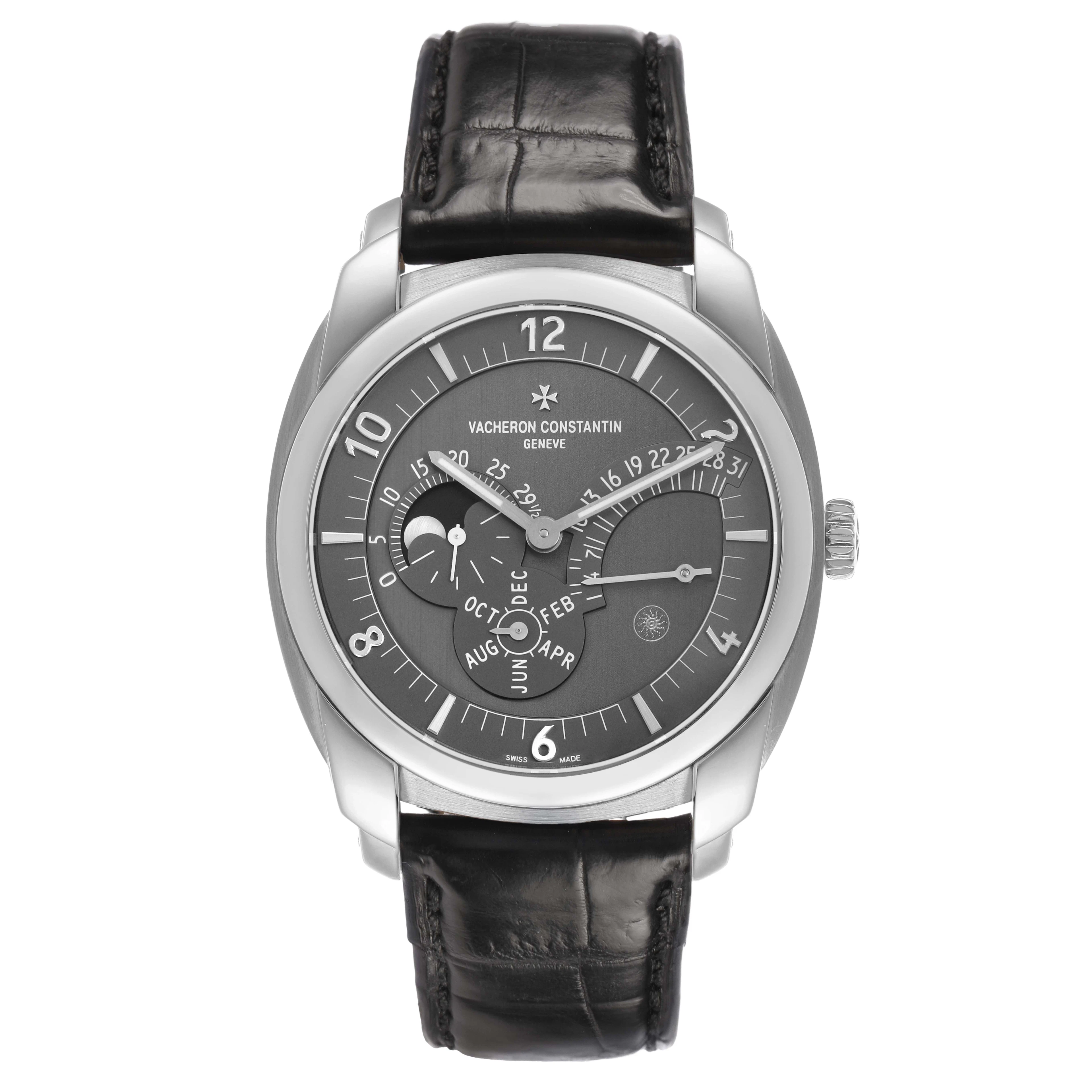 Quai De L'ile (Reference 86040). A 43mm white gold automatic wristwatch