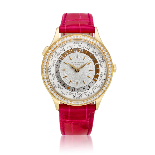 Complications (Reference 7130R-013). A 36mm rose gold diamond-set