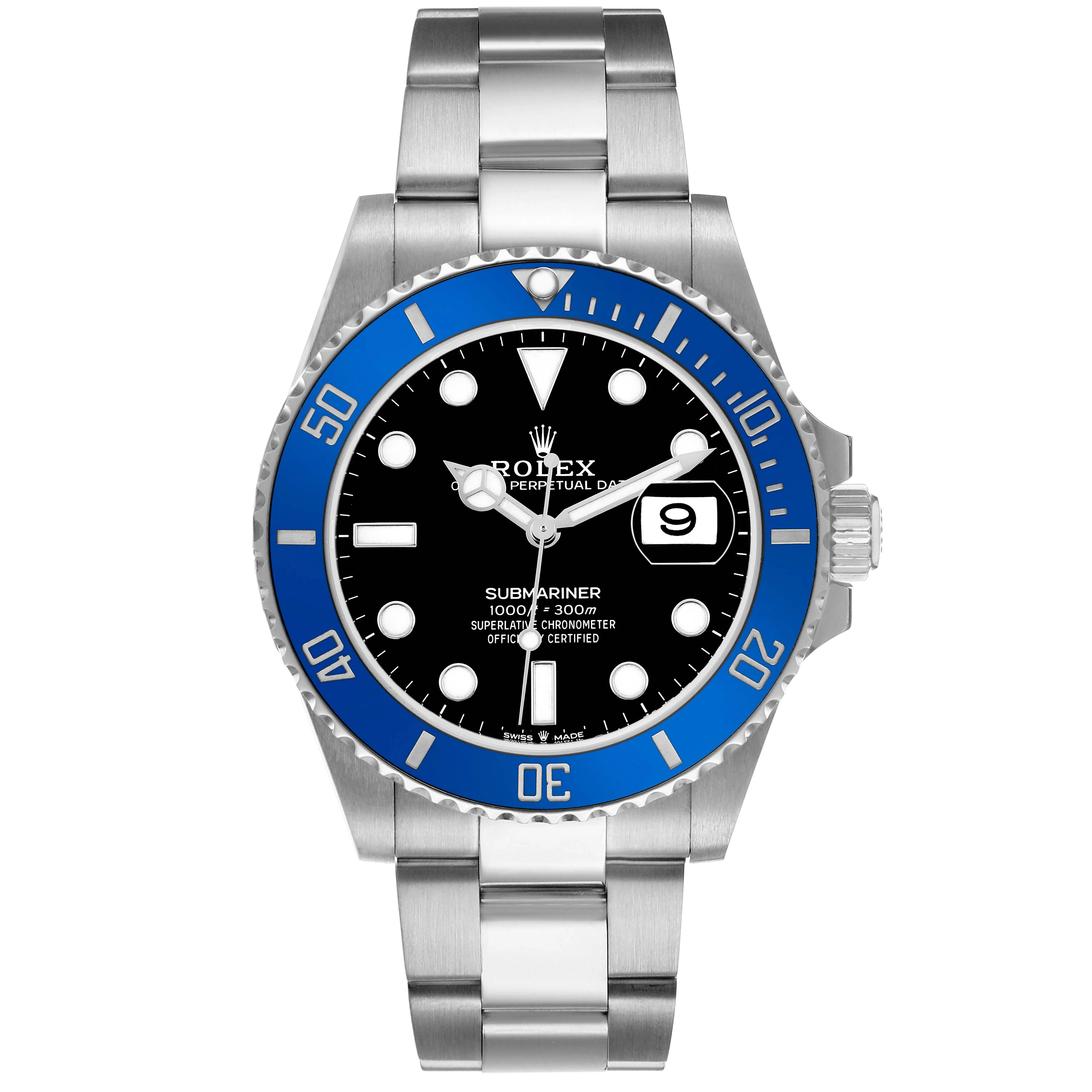 Submariner 'Cookie Monster' (Reference 126619LB). A 41mm white gold