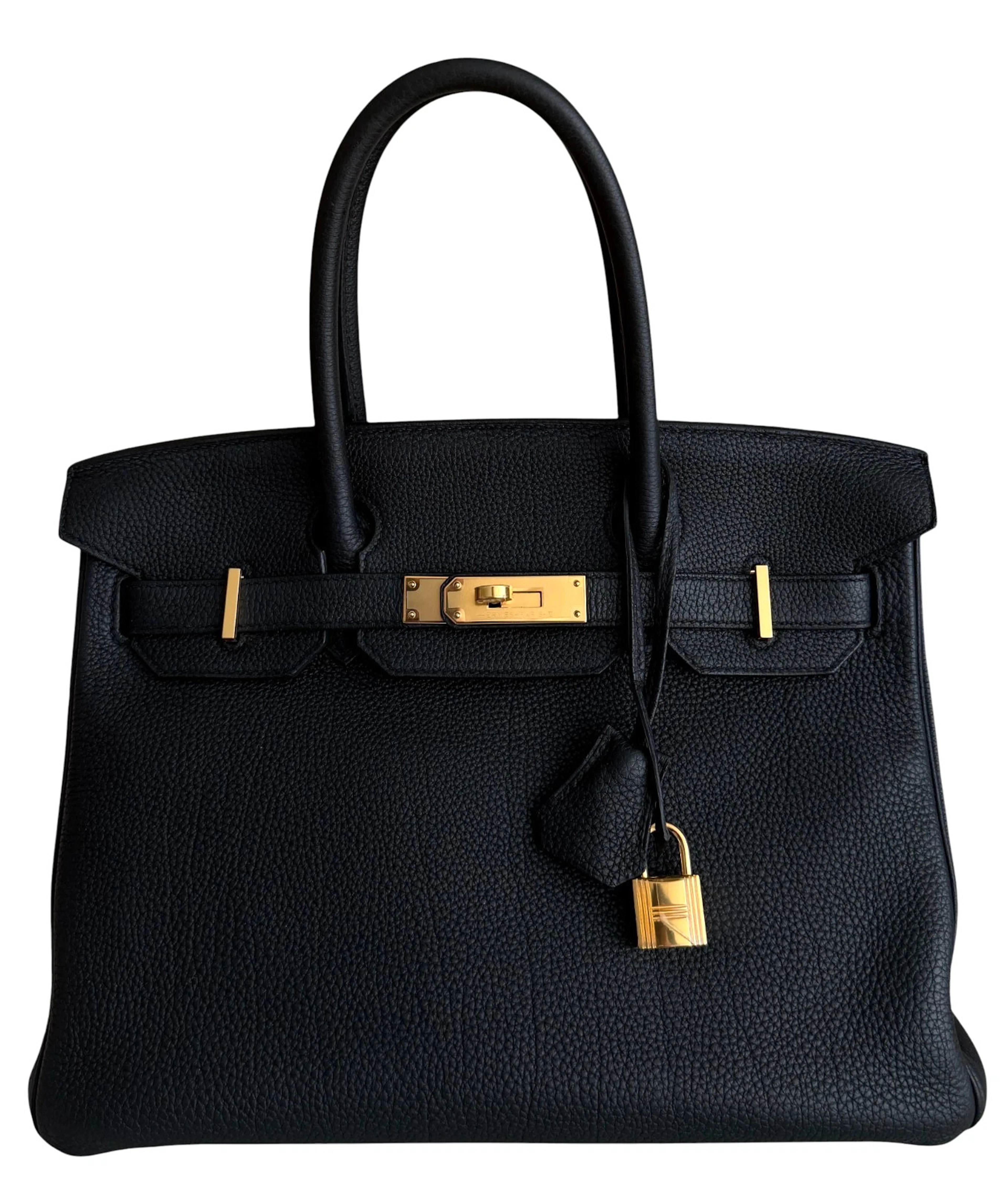 Black Togo Birkin 30 Gold Hardware, 2018