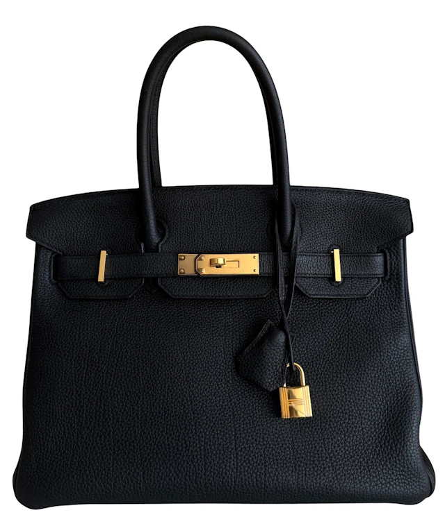 Black Togo Birkin 35 Gold Hardware, 2018