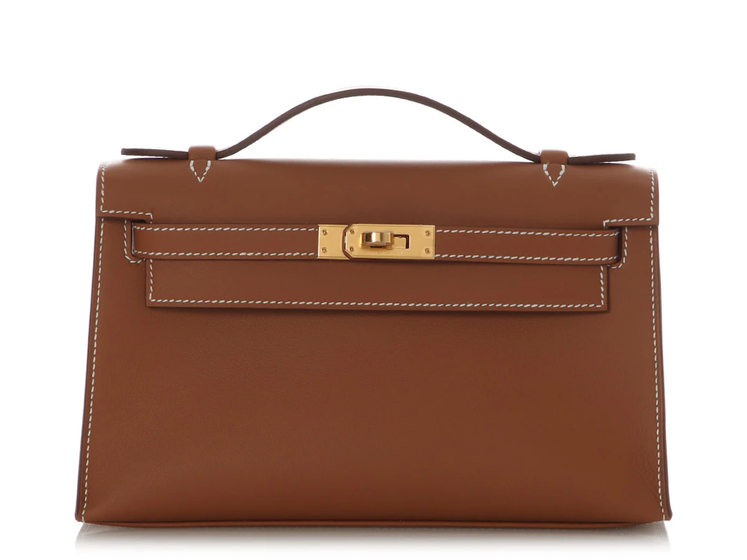 Gold Swift Kelly Pochette Gold Hardware, 2025