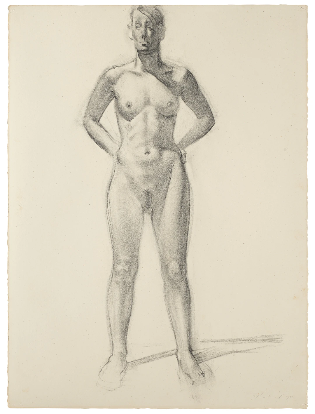 Untitled (Standing Nude Woman)