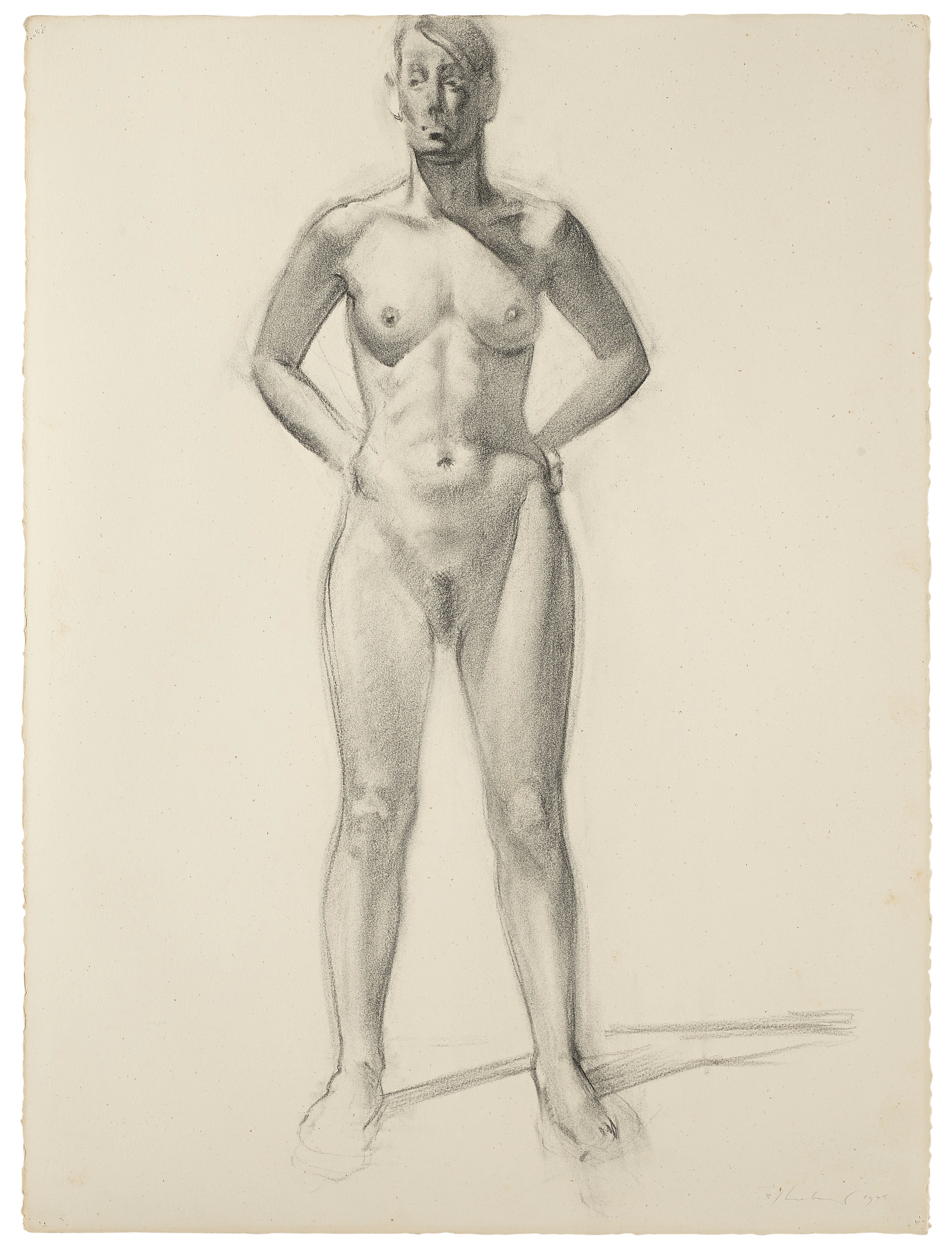 Untitled (Standing Nude Woman)