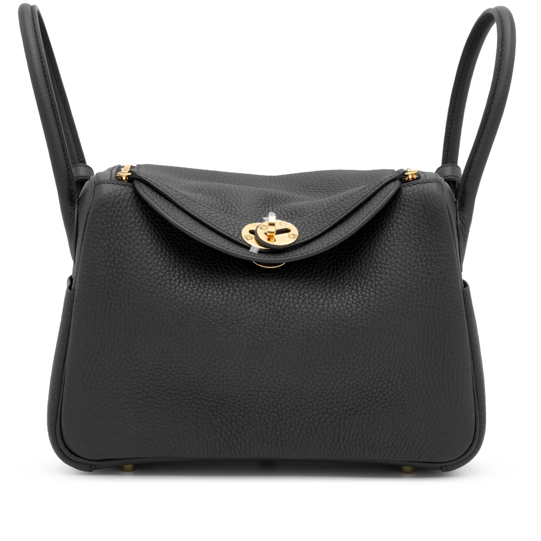 Black Clémence Lindy 26 Gold Hardware, 2025