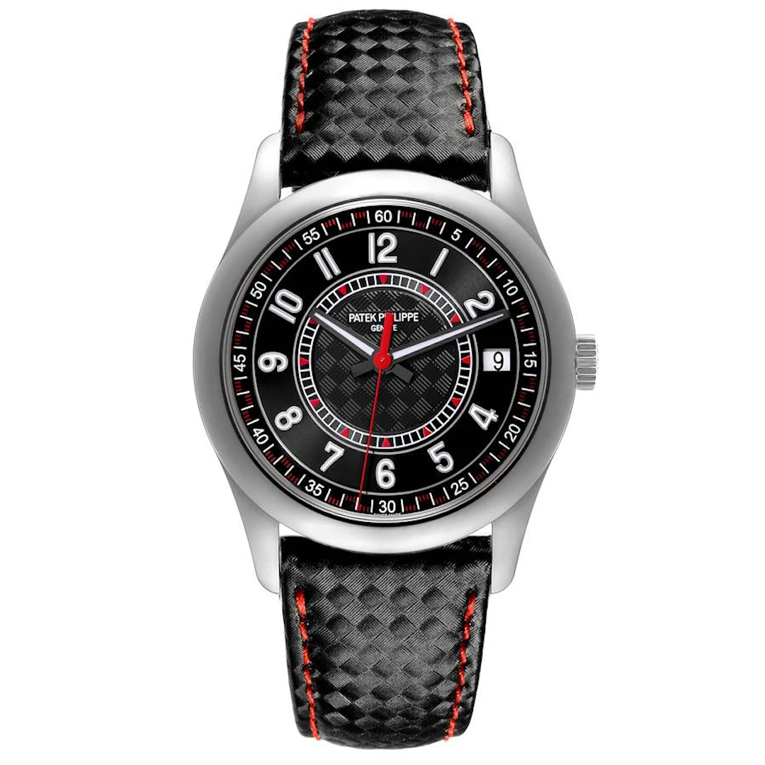 Calatrava (Reference 6007G-010). A 40mm white gold automatic wristwatch