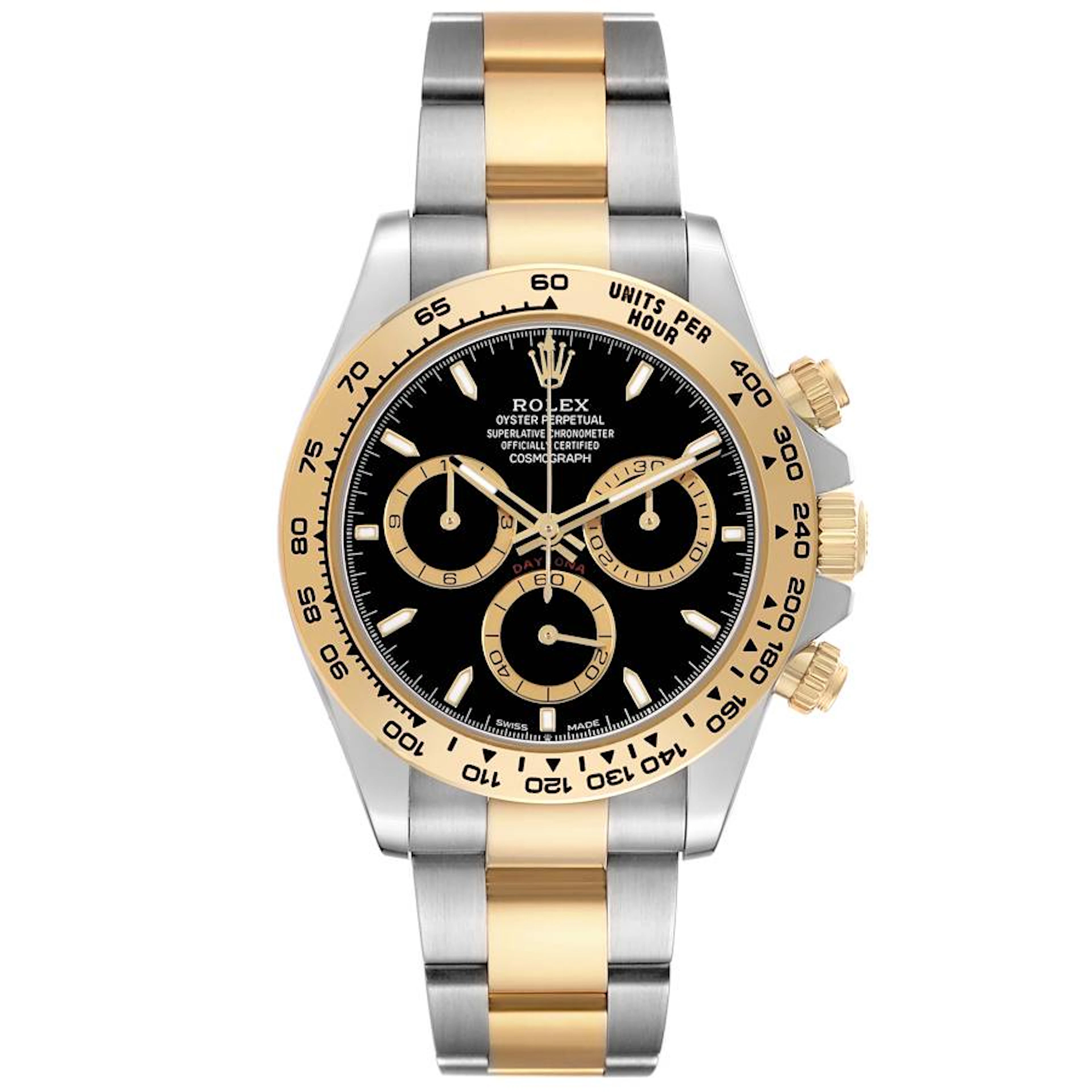 Cosmograph Daytona (Reference 126503). A 40mm yellow gold stainless