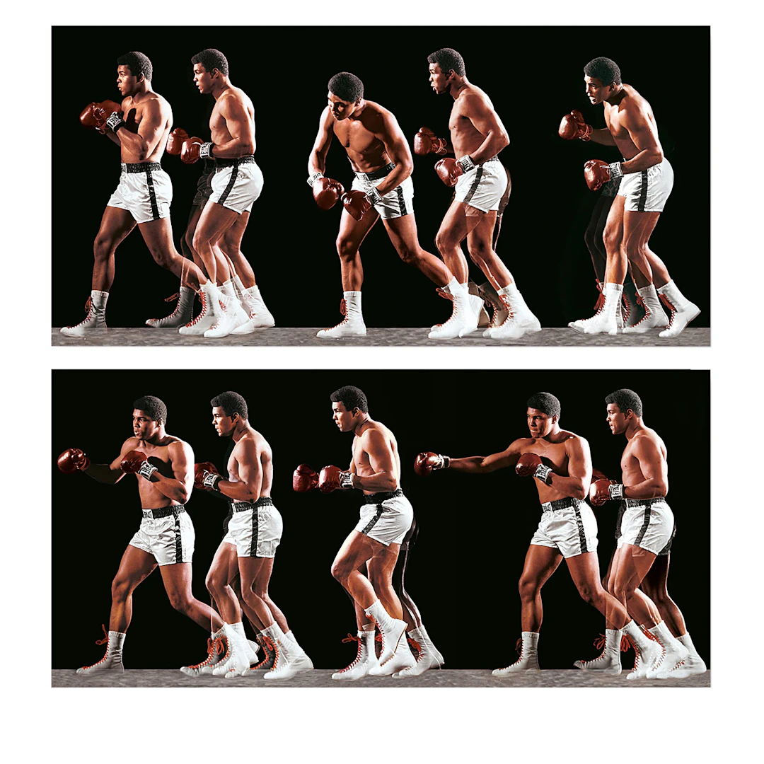 Homage to Ali | Ali Invents the Double-Clutch Shuffle, 1966 | Signed
